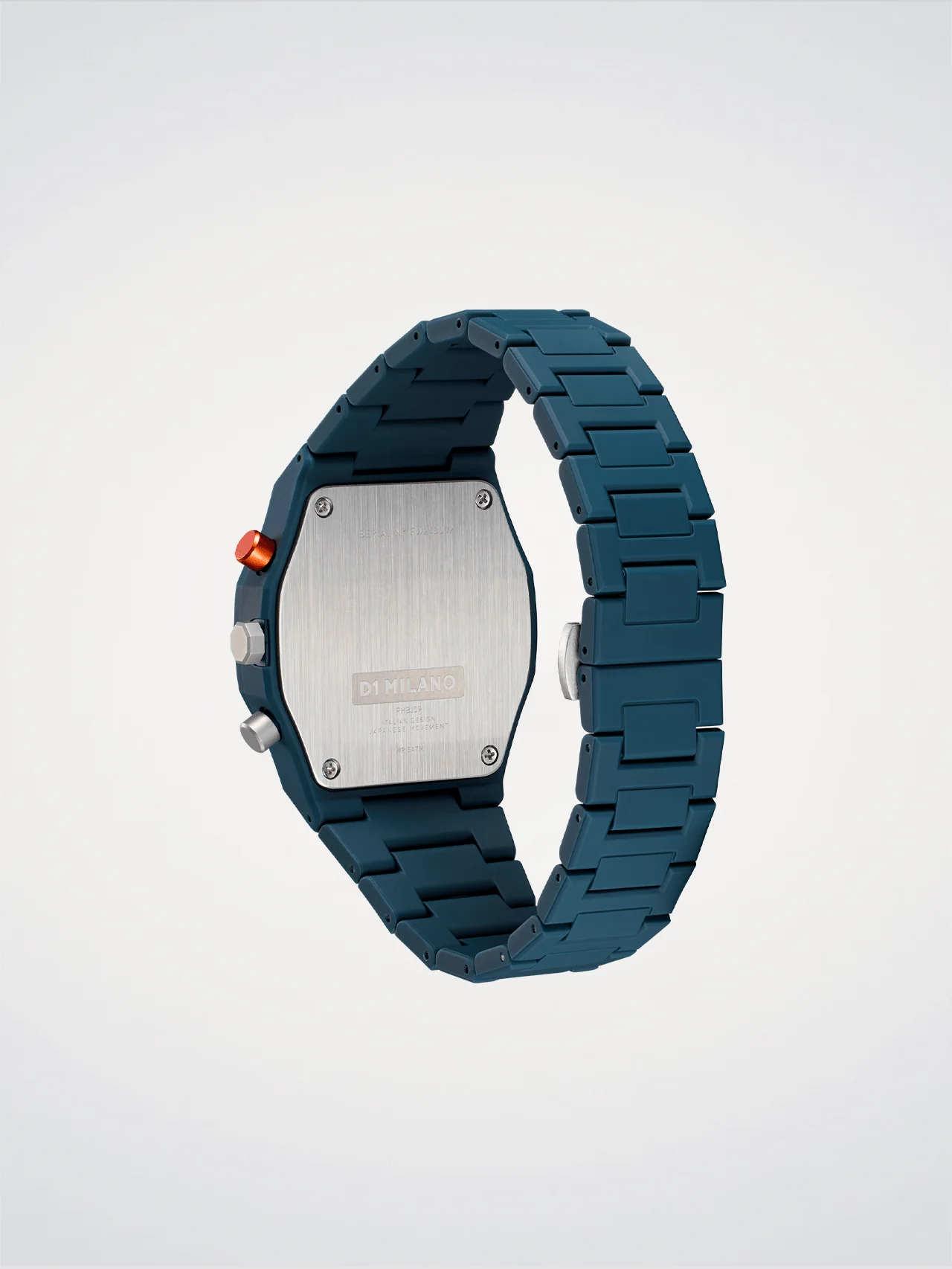 Polychrono-Uhr Neptune Blau, 40,5 mm, D1 Milano