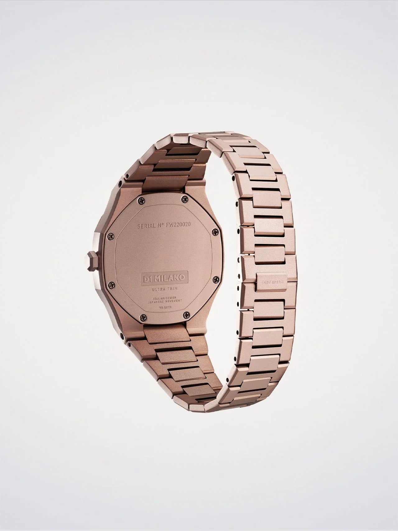 Orologio Ultra Thin Cioccolato, 34 mm, D1 Milano