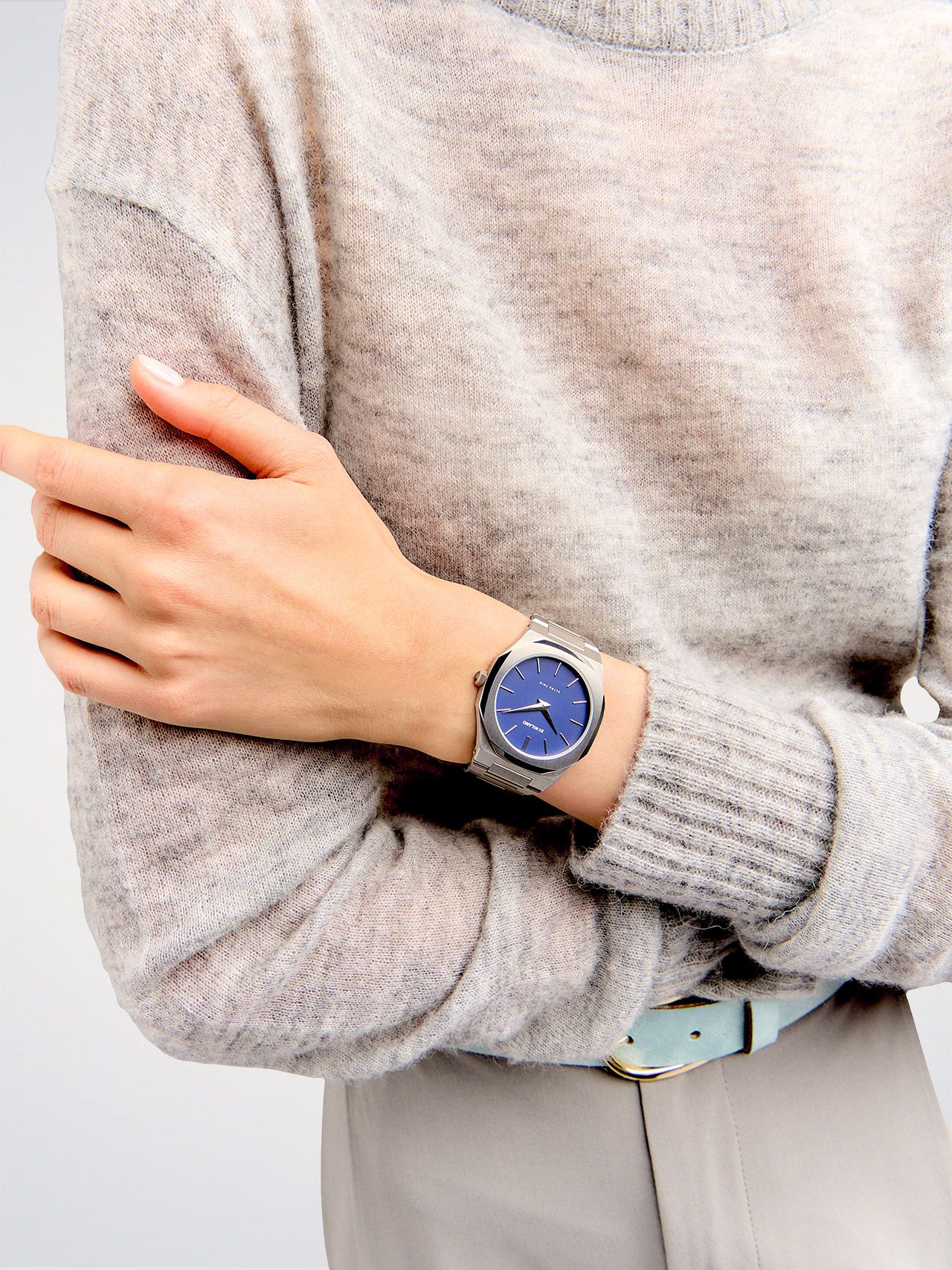 Orologio Ultra Thin Oceano, 38 mm, D1 Milano