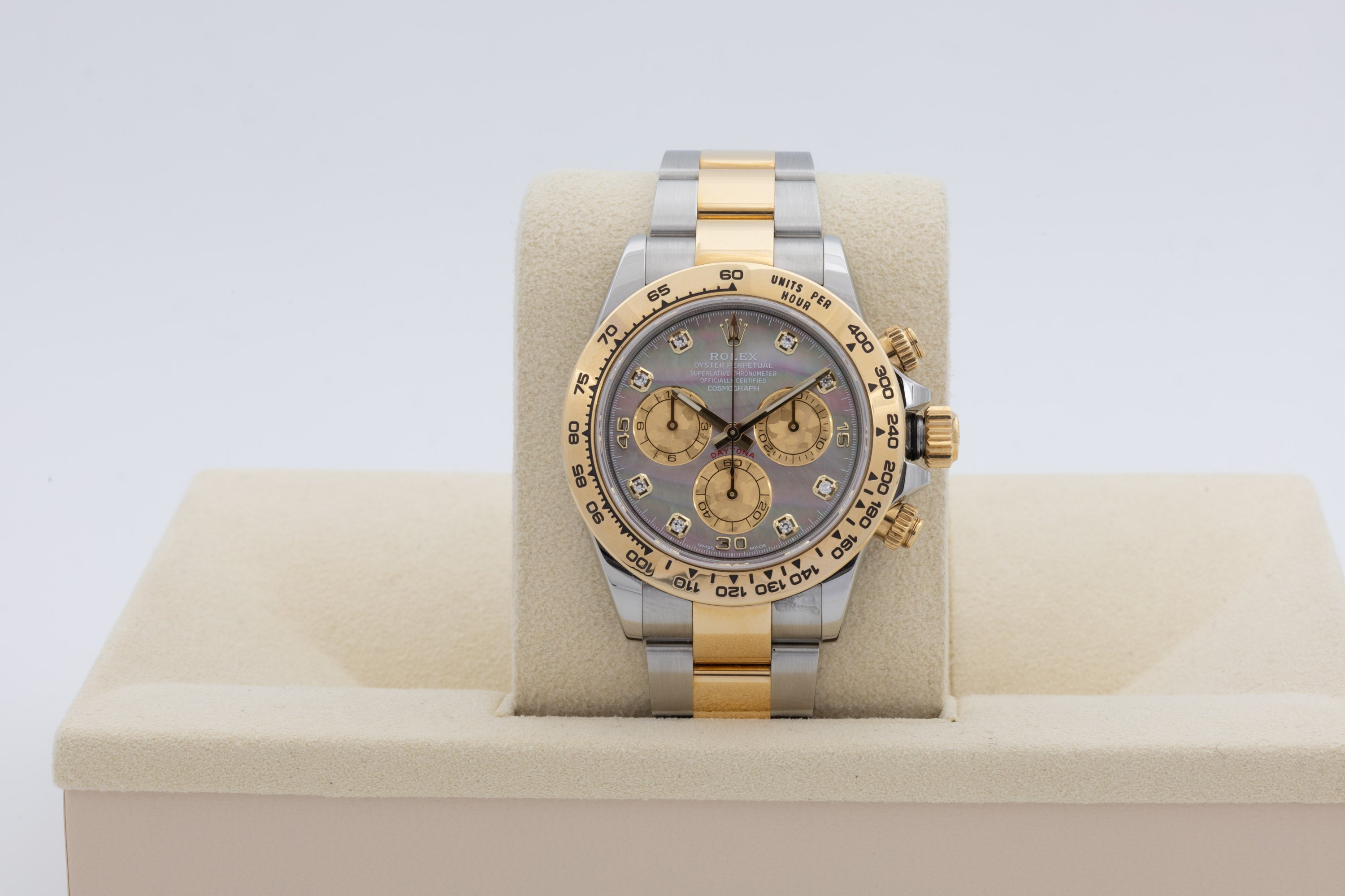 Rolex Daytona 116503 Tahiti quadrante madreperla e diamanti del 2020