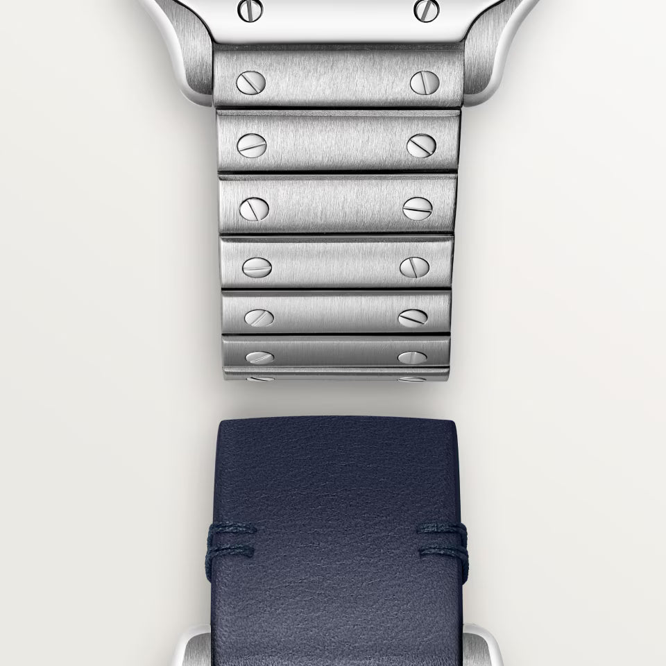 Cartier Santos esfera blanca - Modelo medio Nuevo 2025