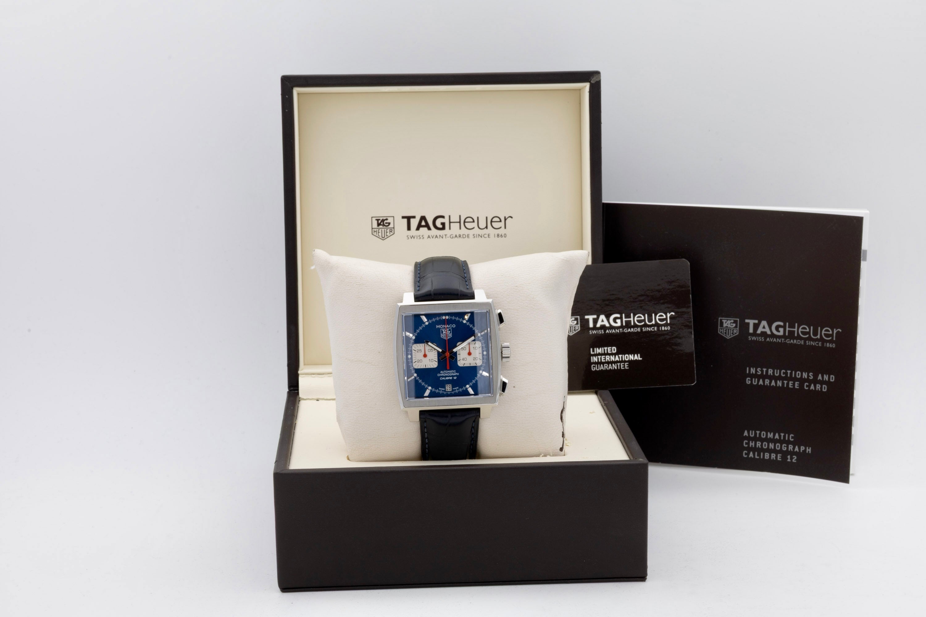 Tag Heuer Aquaracer Chronograph Kaliber 16 Blau von 2016