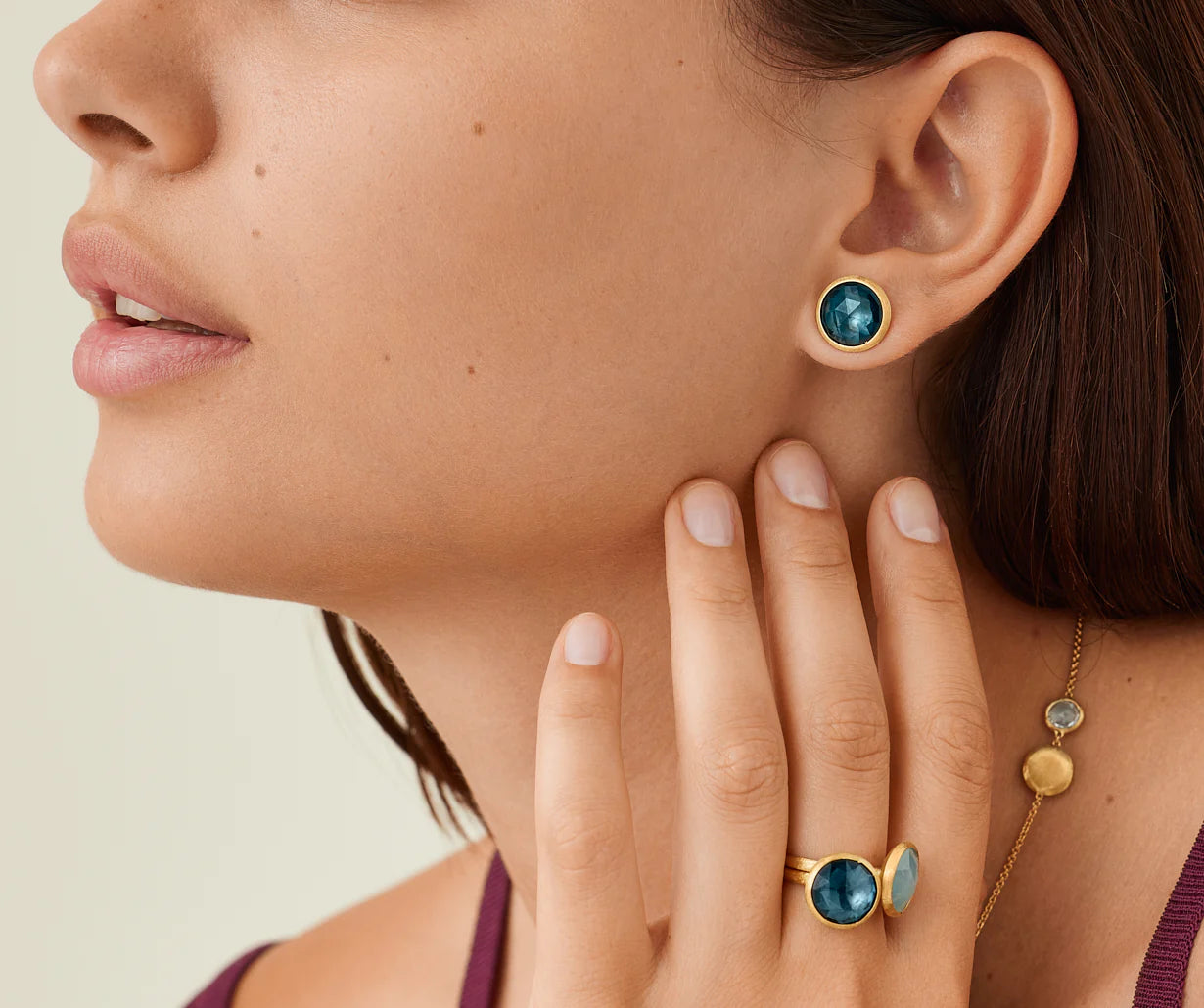 Ring aus London-Topas, kleines Modell, Jaipur, Marco Bicego