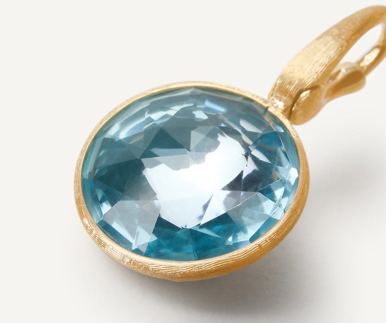 Pendente in topazio azzurro, modello piccolo, Jaipur, Marco Bicego