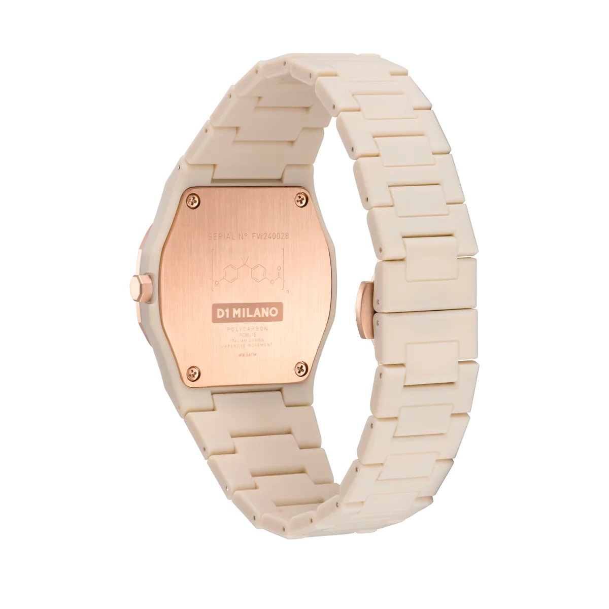 Orologio Policarbon Akebia Mesh, 37 mm, D1 Milano