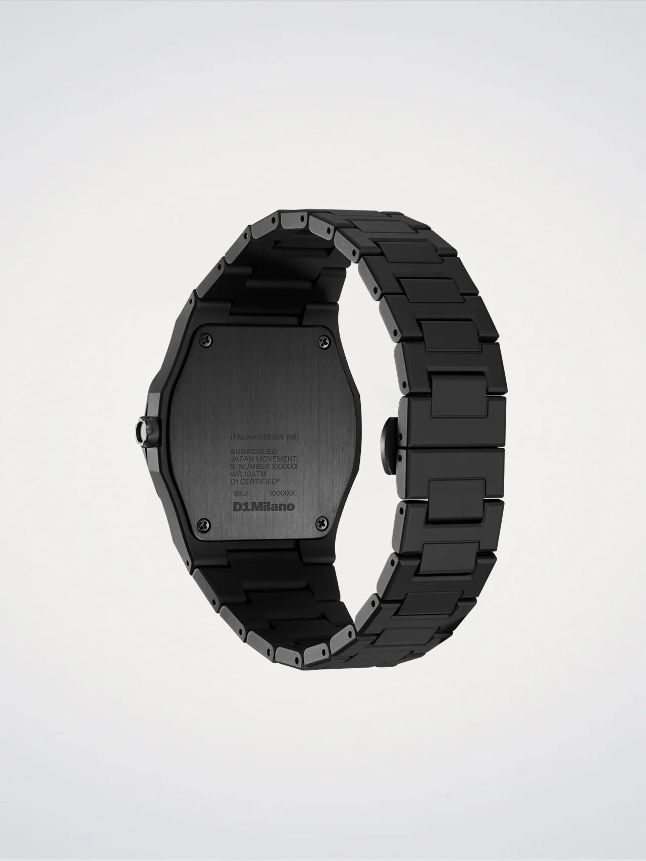 Montre Polycarbon White Sketch, 40,5 mm, D1 Milano