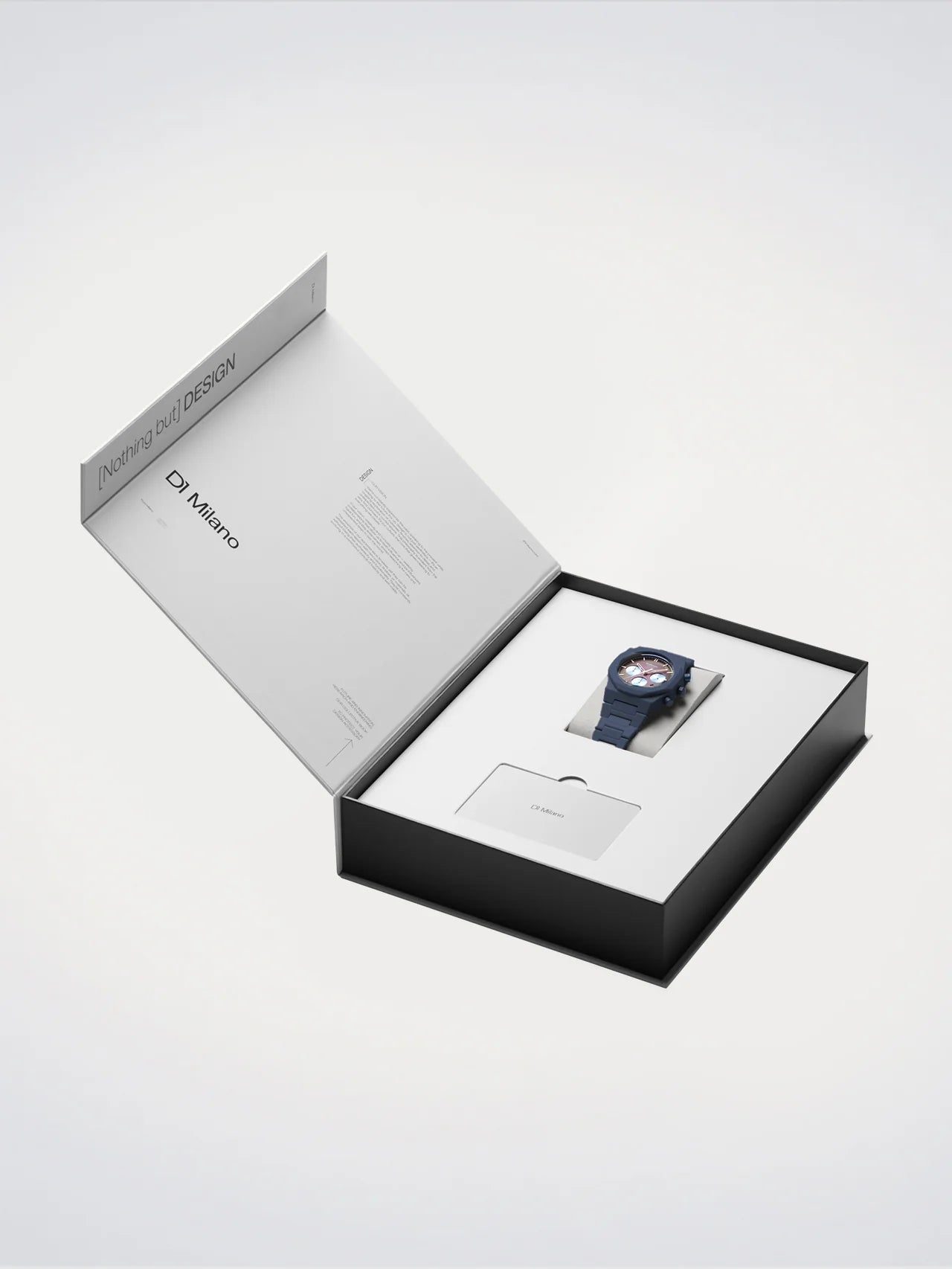 Polychrono Charcoal Black Watch 40.5 mm, D1 Milano