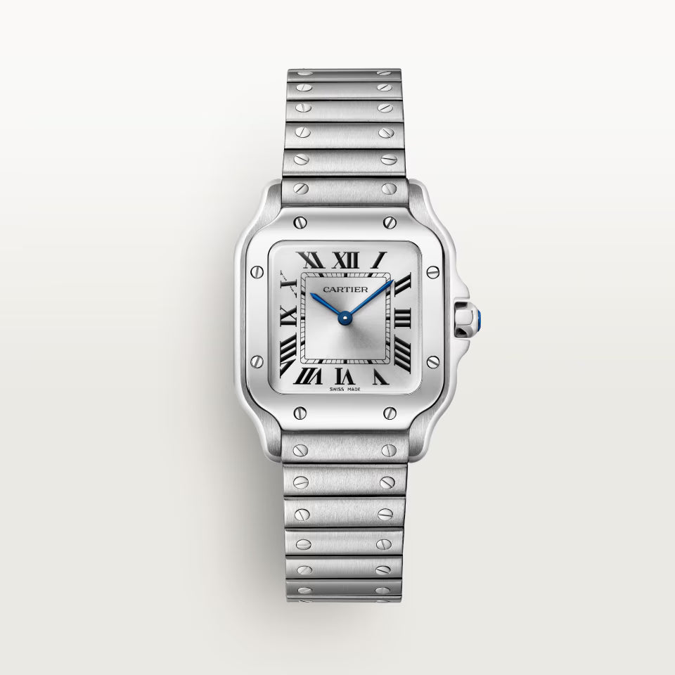 Cartier Santos quadrante Argento - Modello Piccolo NEW 2025 NOS -10%