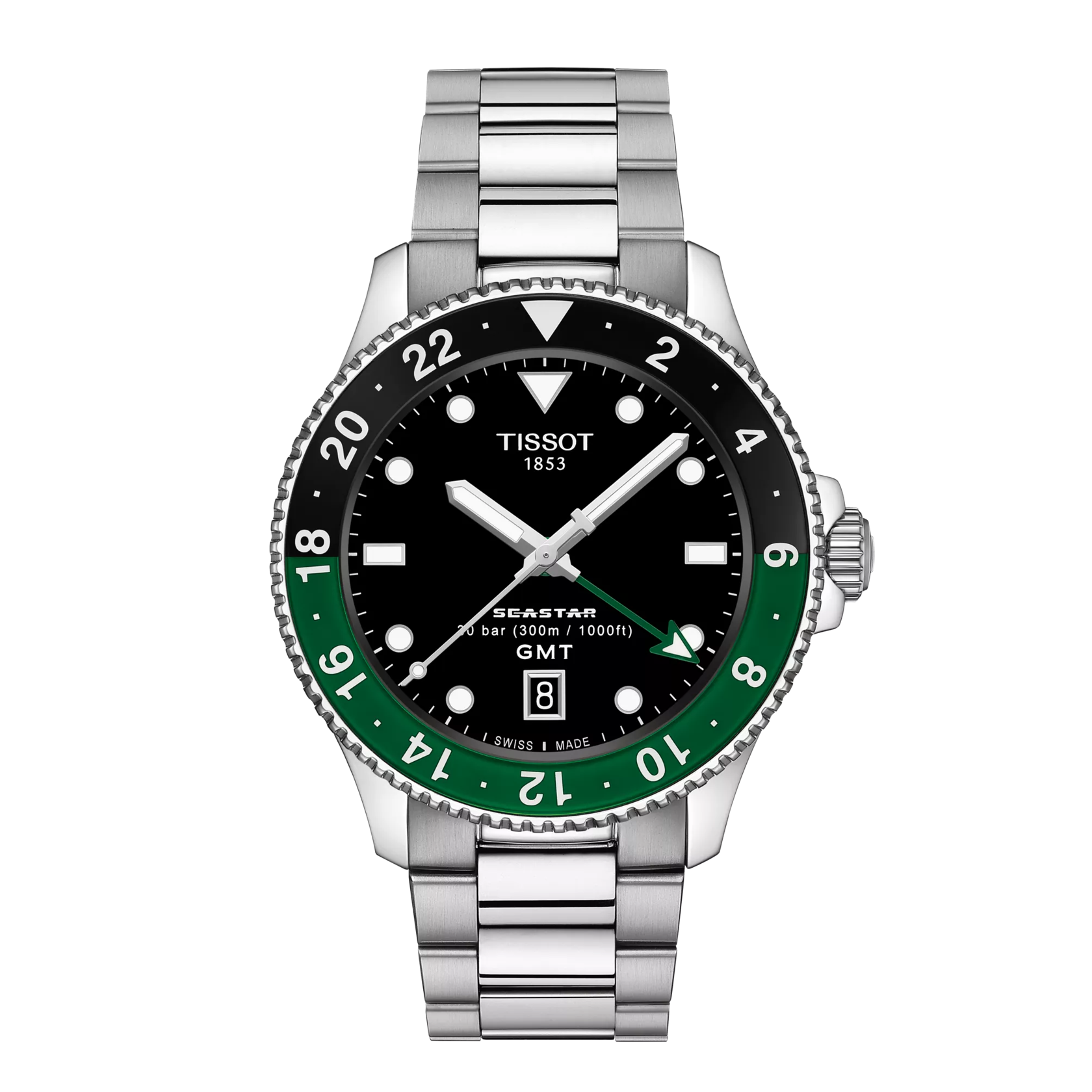 Orologio Seastar 1000 Quartz GMT, 40 mm, Tissot
