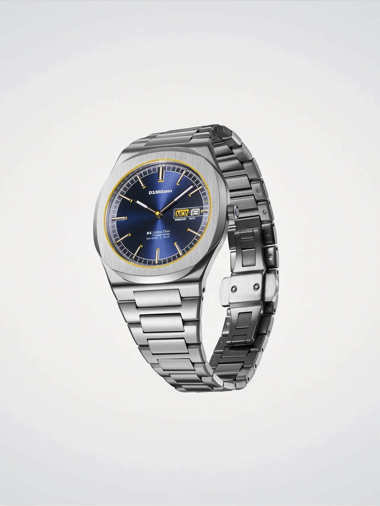 Orologio Ultra Thin, Light Illusion, 39 mm, D1 Milano