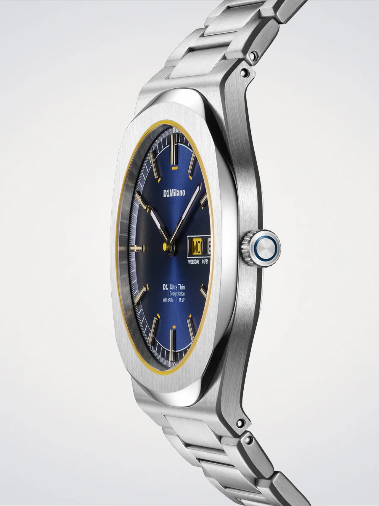 Orologio Ultra Thin, Light Illusion, 39 mm, D1 Milano