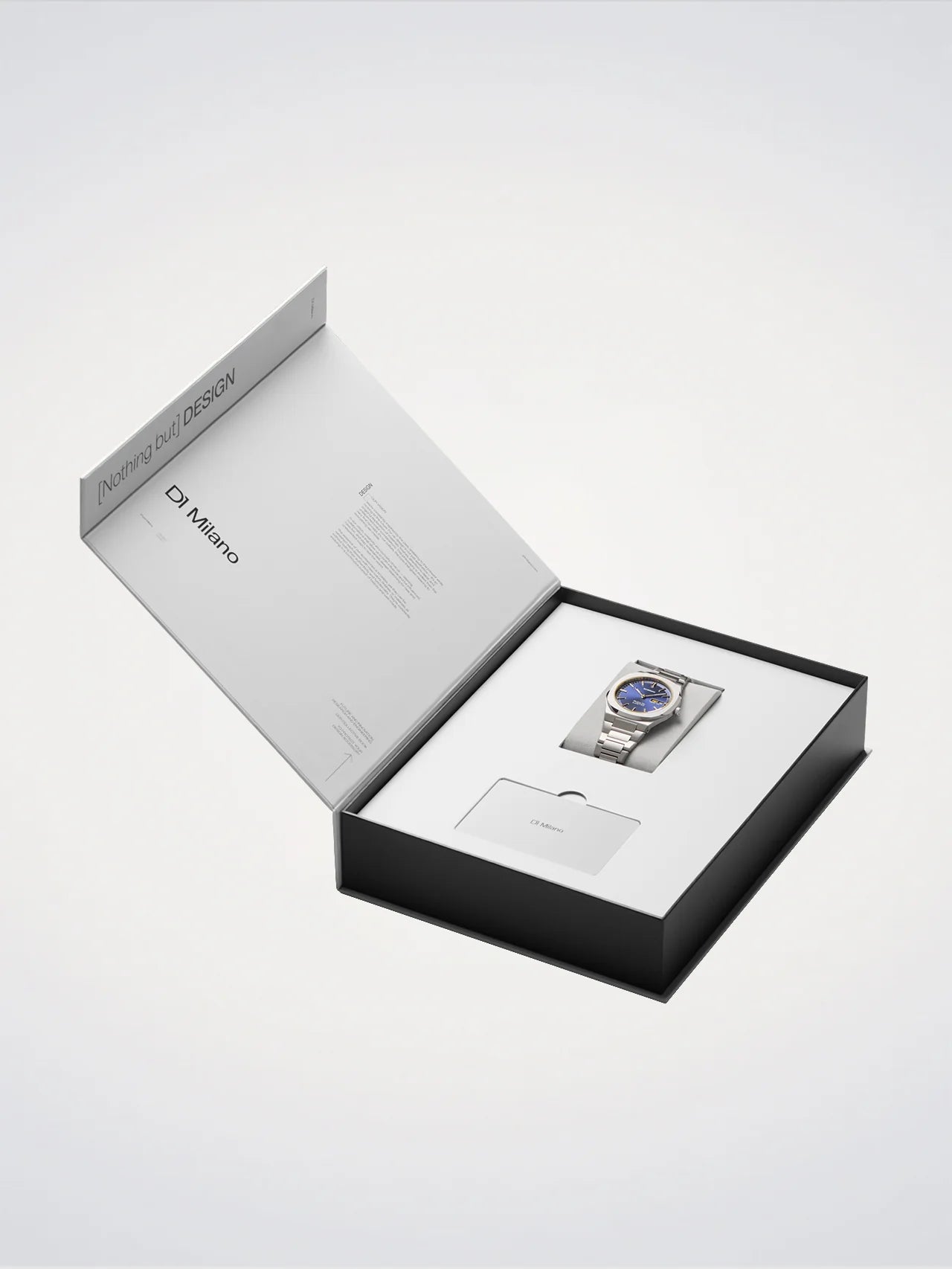 Orologio Ultra Thin, Light Illusion, 39 mm, D1 Milano