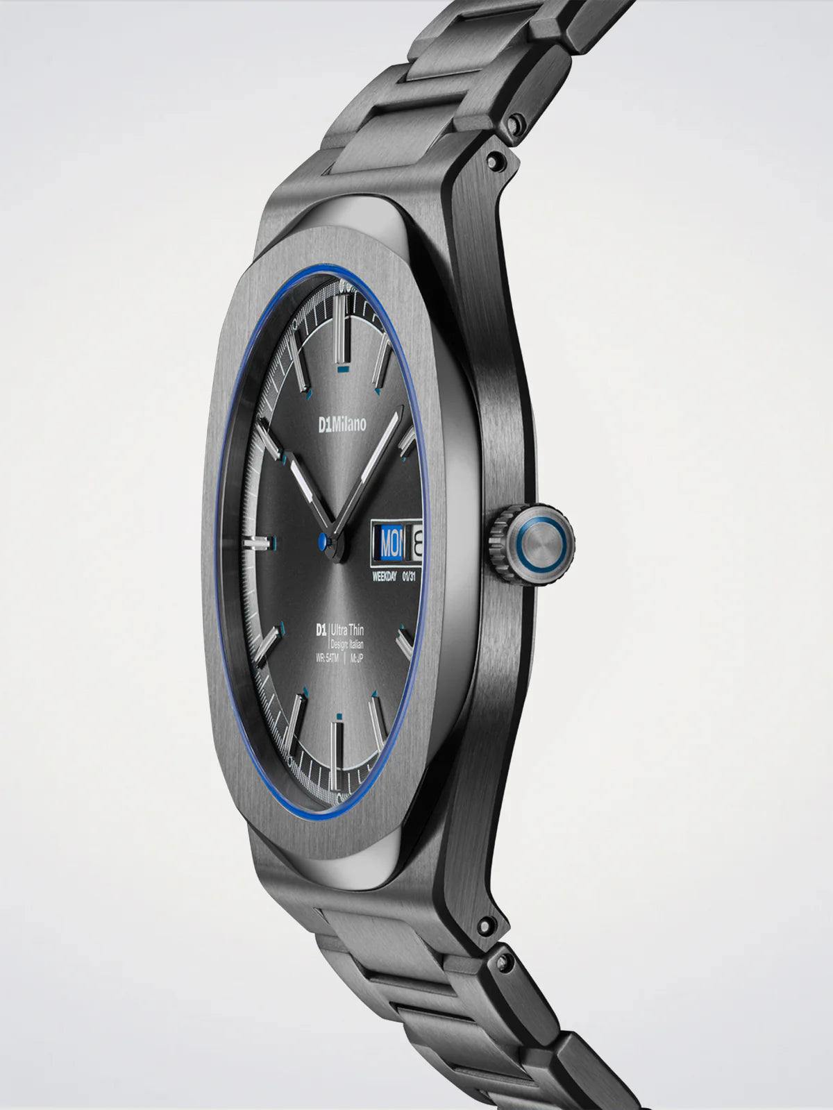 Ultra-Uhr, Groovy Schwarz, 39 mm, D1 Milano