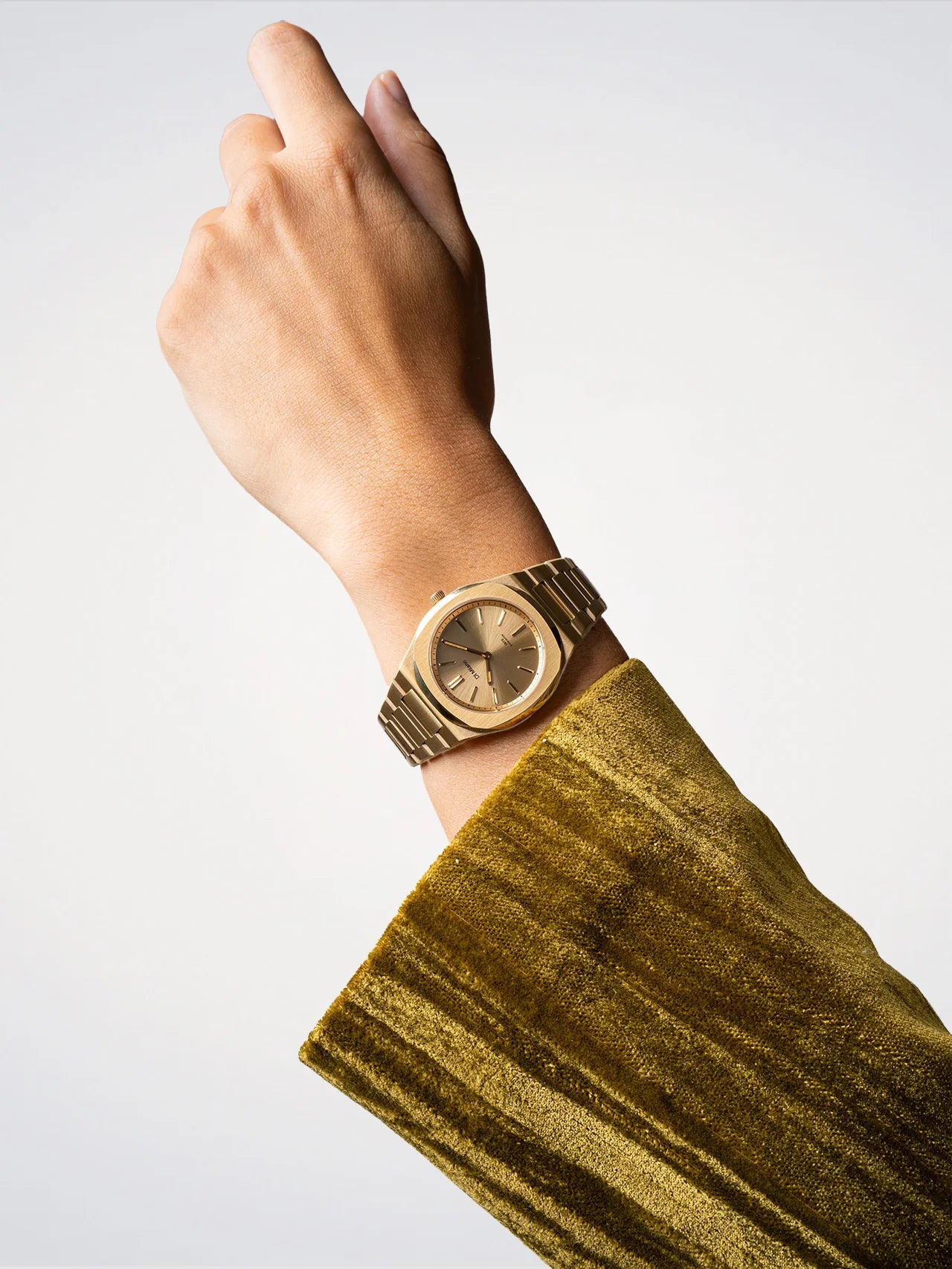 Orologio Ultra Thin, Gold Mellow,34 mm, D1 Milano