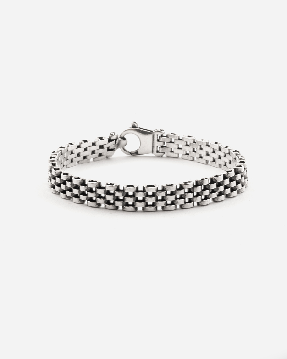 Bracciale in argento, cinturino orologio, Nove25
