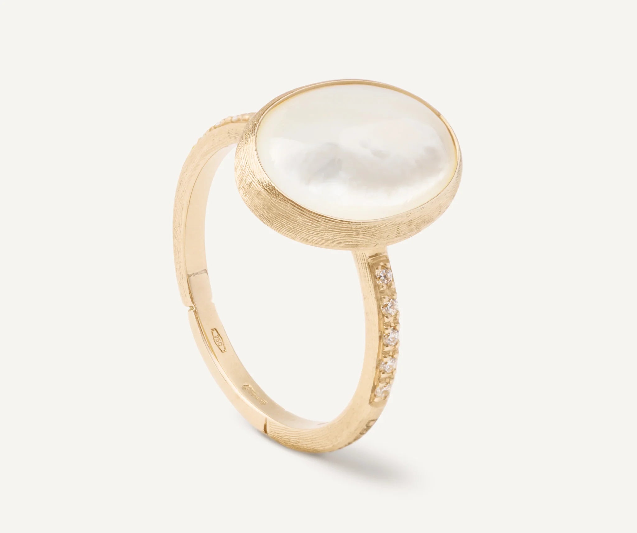 Anello con madreperla e diamanti, Siviglia, Marco Bicego