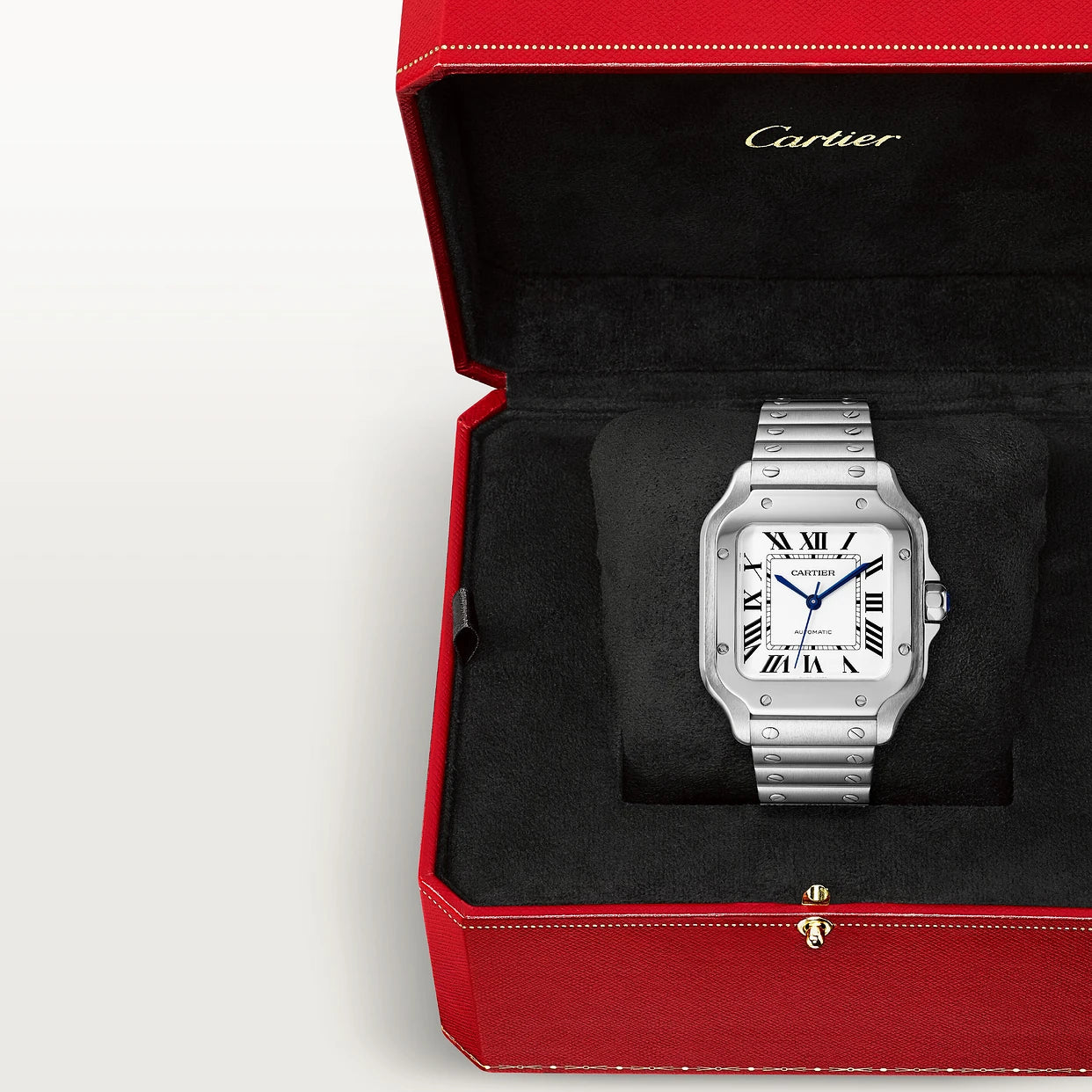 Cartier Santos quadrante Bianco - Modello medio New 2025