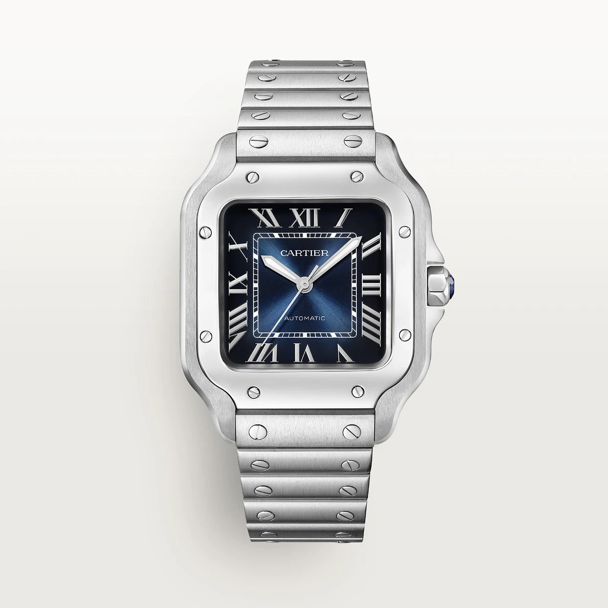 Cartier Santos quadrante Blu - Modello medio New 2025