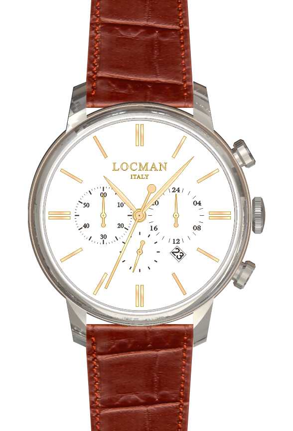 Montre heure seule Lady Locman 1960