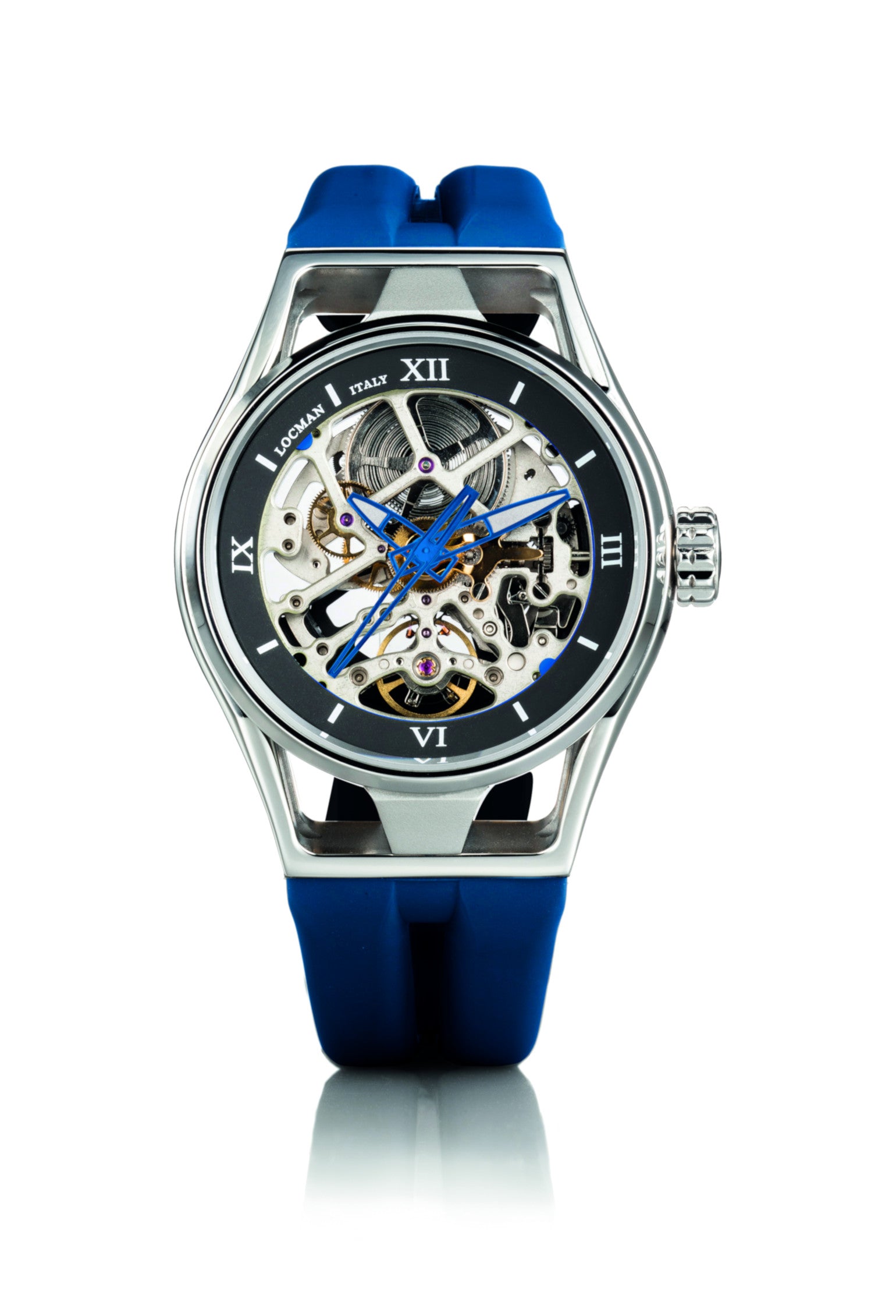 Orologio Montecristo Skeleton automatico, 41 mm, Locman