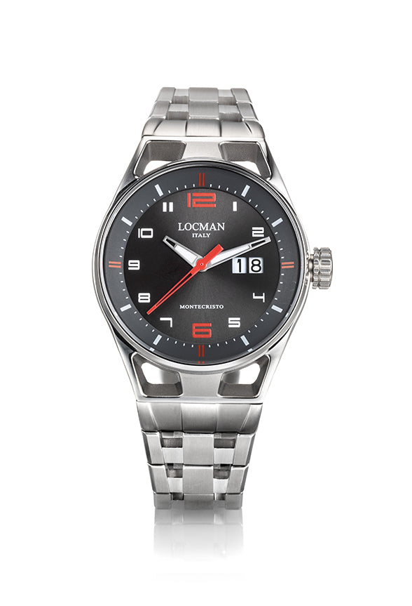 Montre heure seulement Montecristo Locman