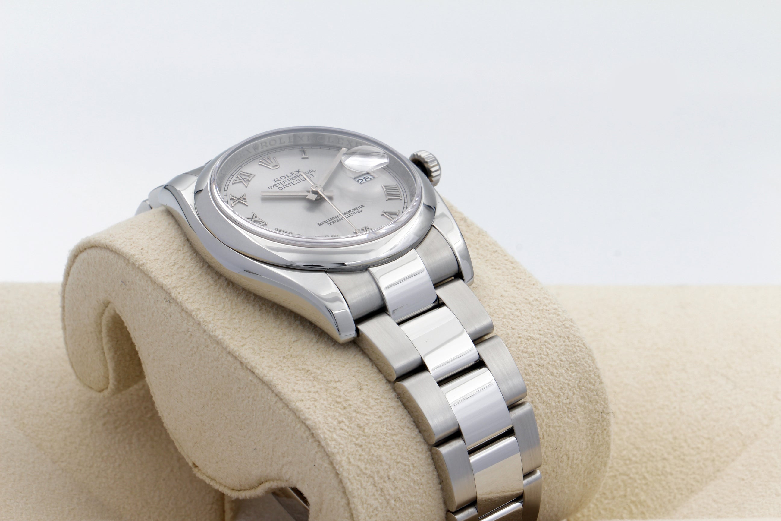 Rolex Datejust 116200 quadrante argento del 2010