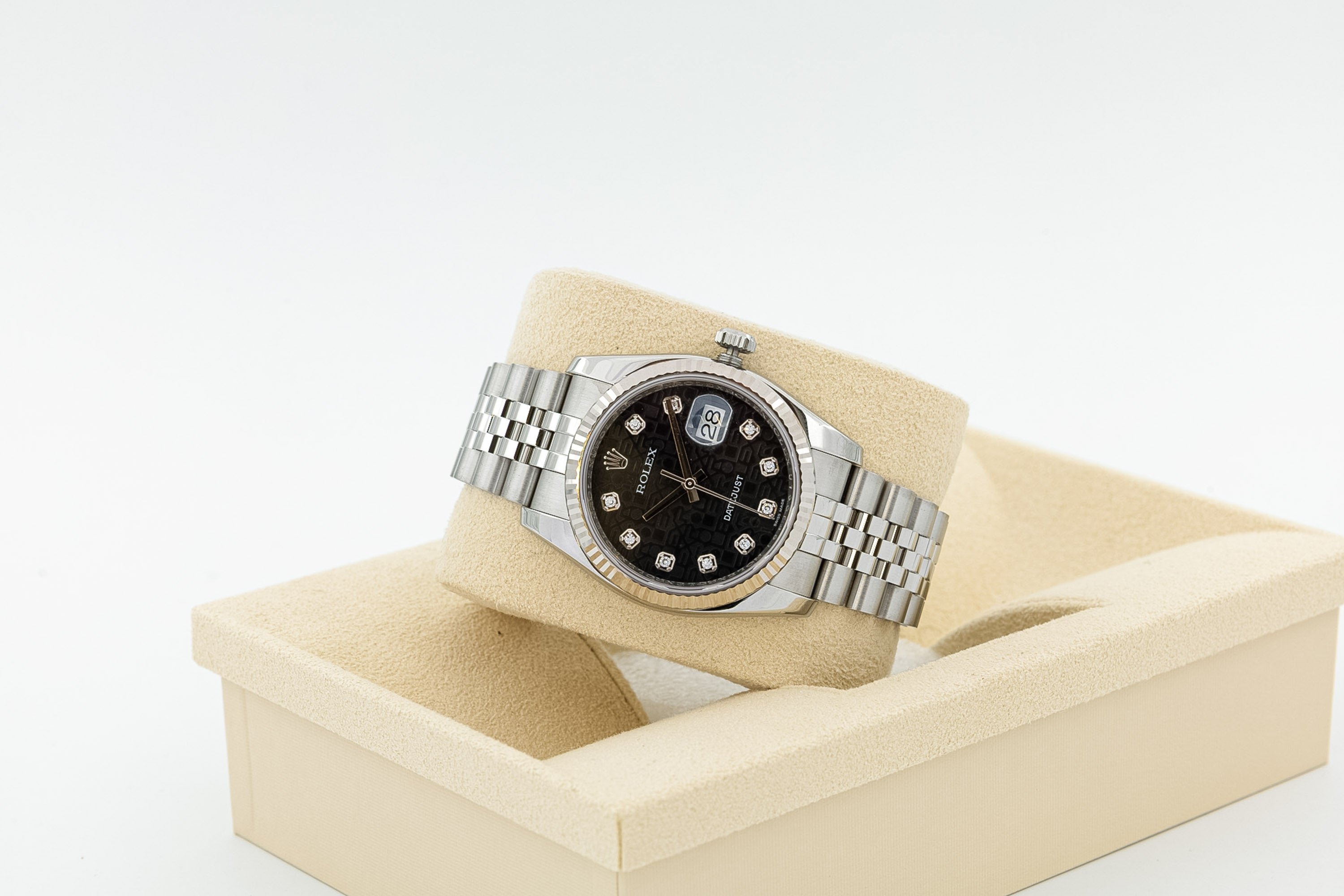 Rolex Datejust 116234 esfera Azul Ruleta de 2013
