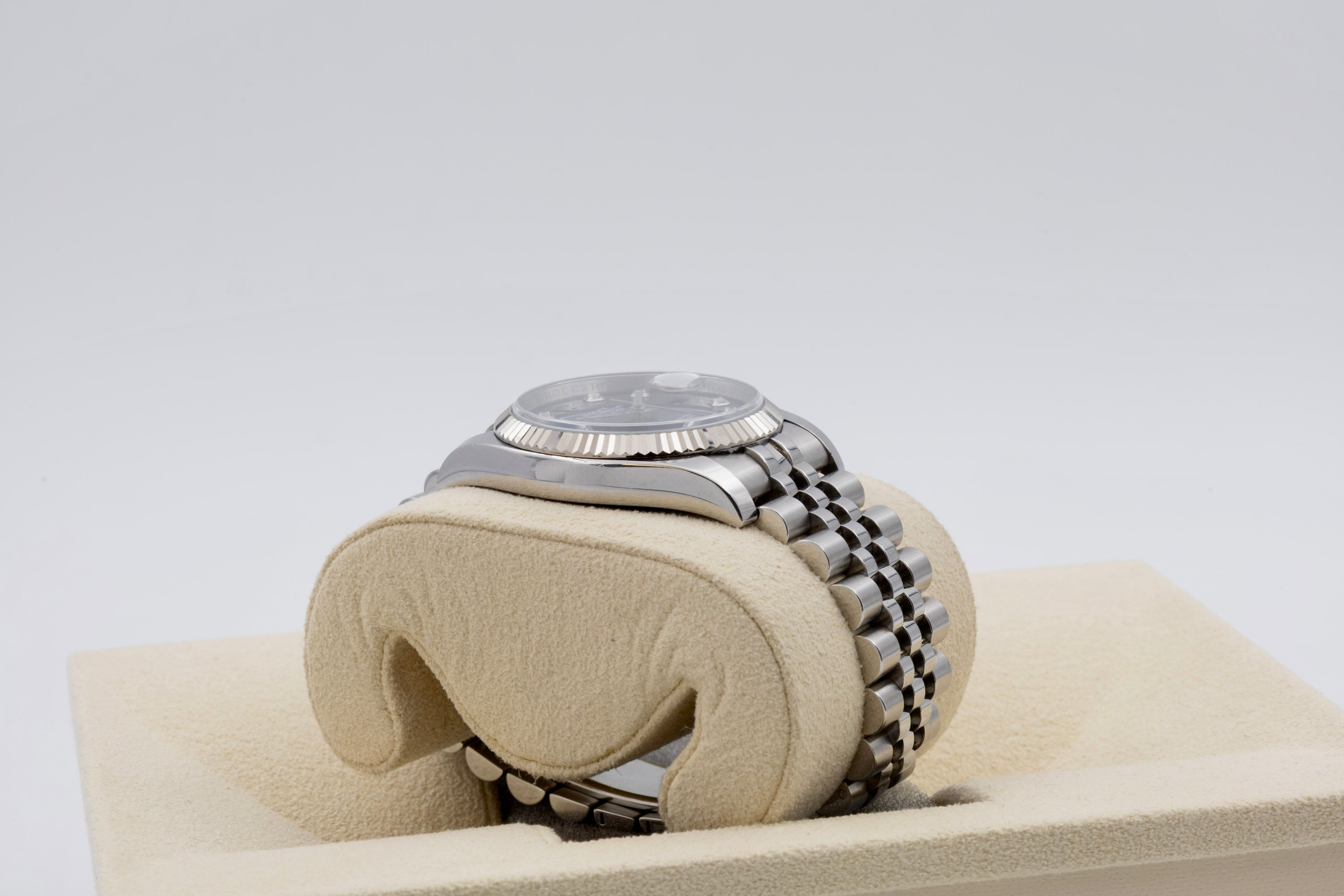 Rolex Datejust 116234 Zifferblatt Blau Roulette aus dem Jahr 2013