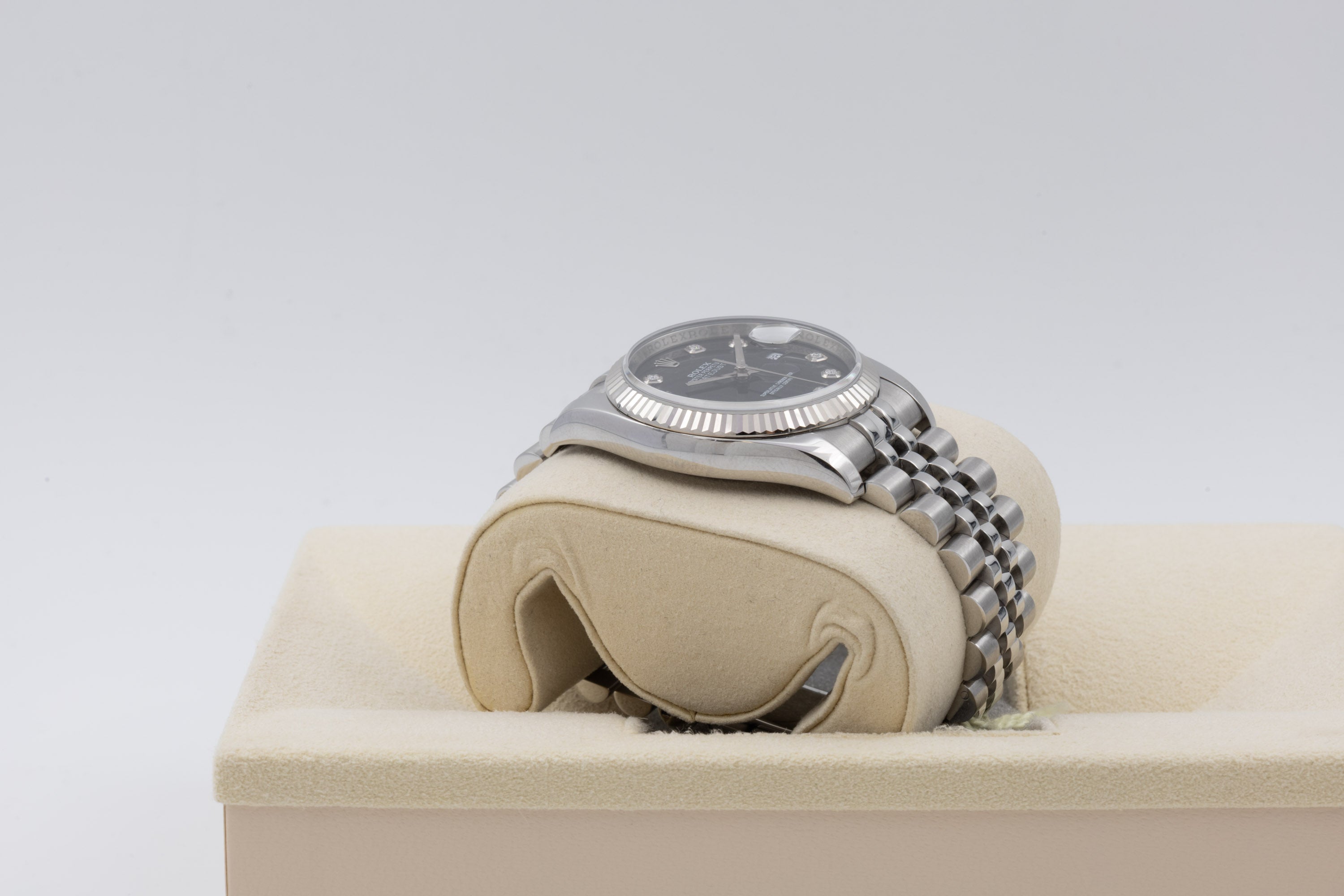 Rolex Datejust 116234 Blue Roulette dial from 2013