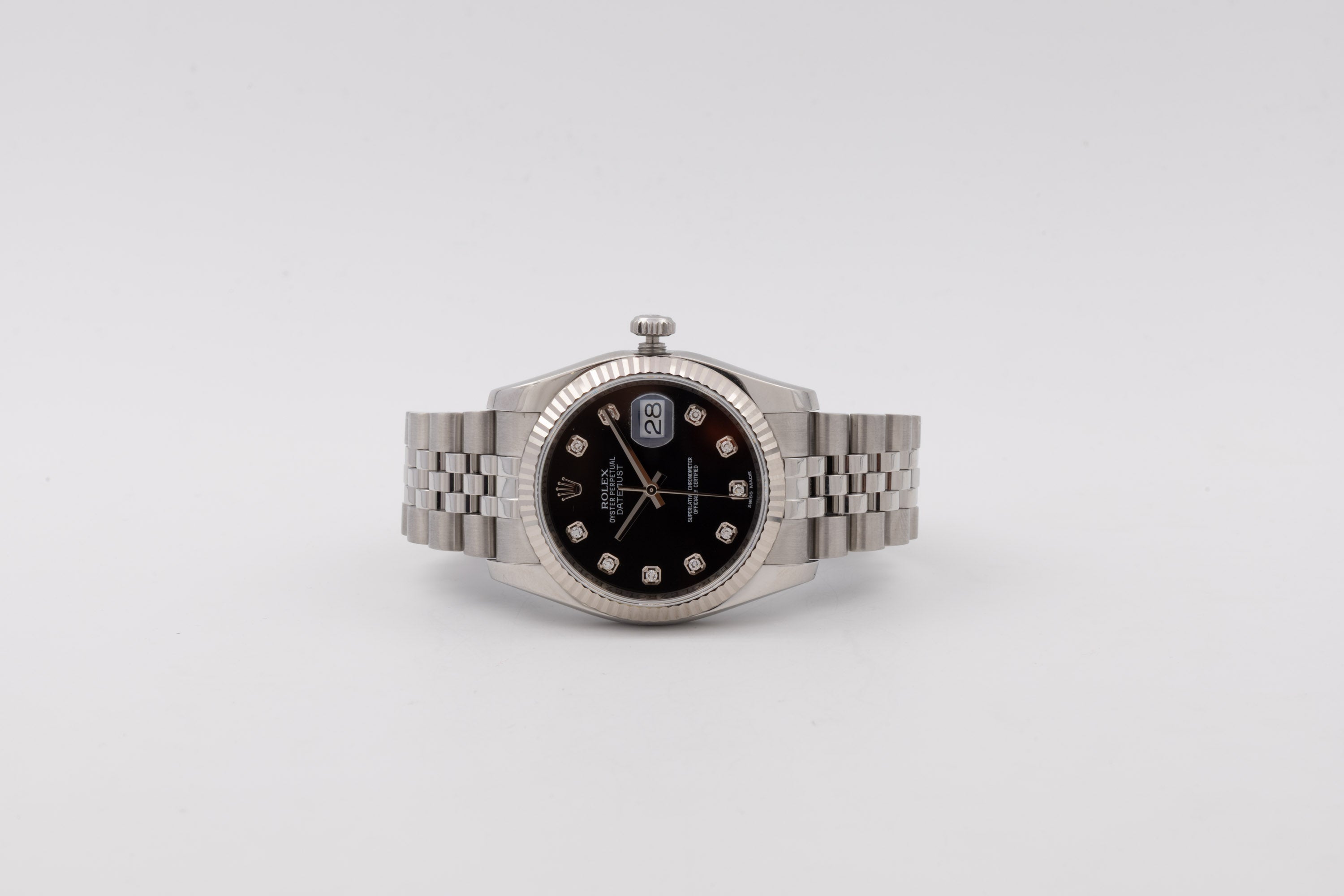 Rolex Datejust 116234 Blue Roulette dial from 2013