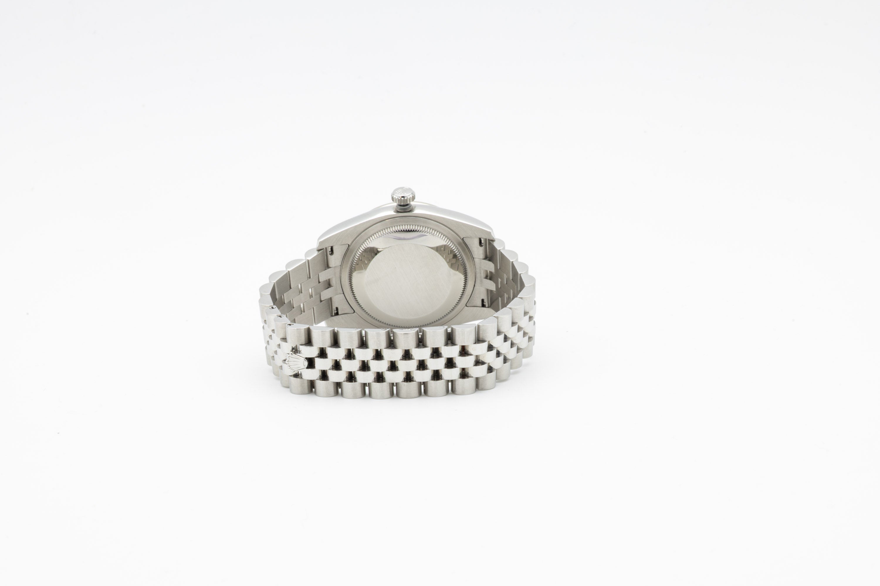 Rolex Datejust 116244 quadrante argento con ghiera e indici Diamanti del 2016 Italia