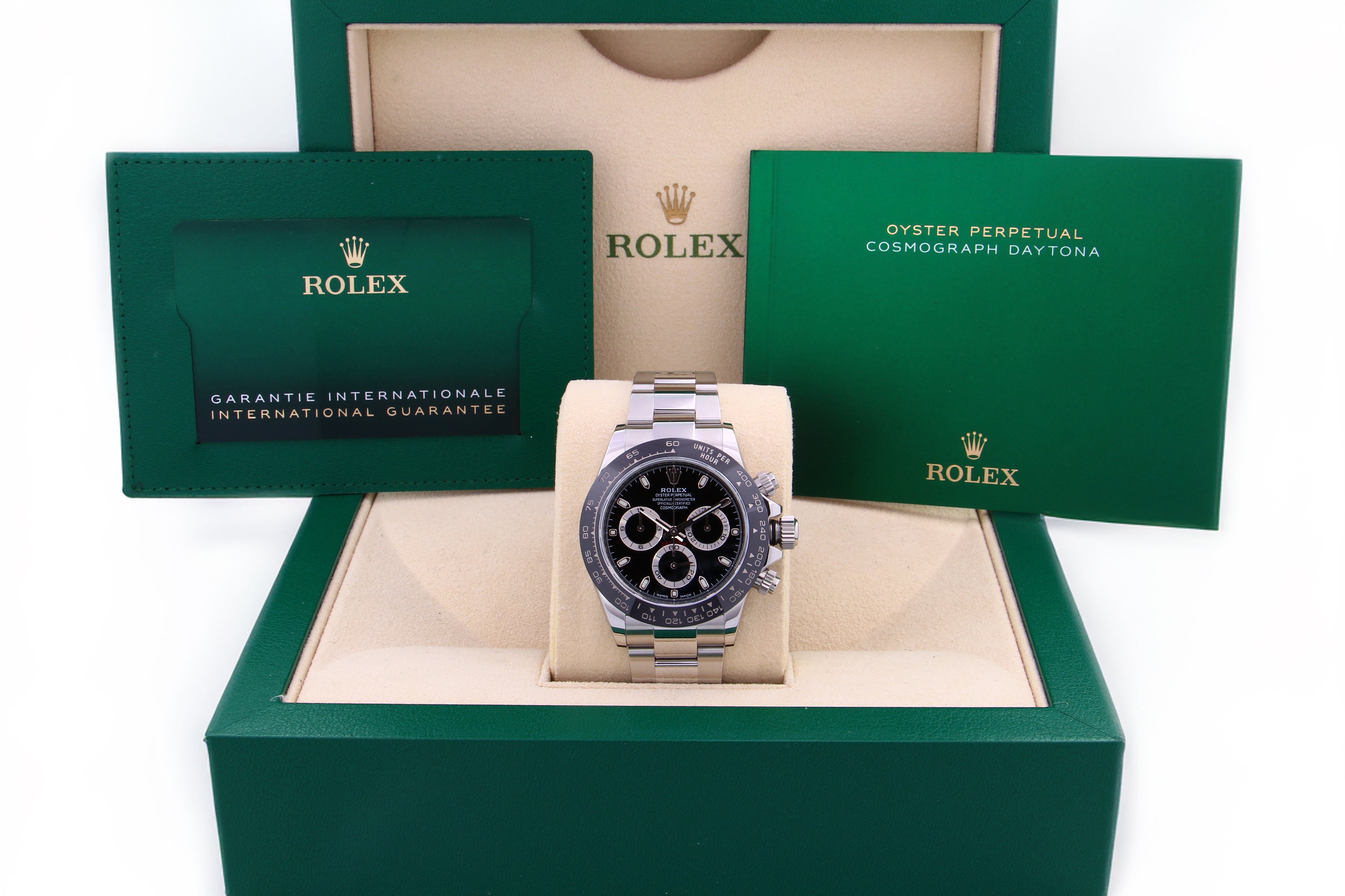 Rolex Daytona 116500LN cadran noir de 2020