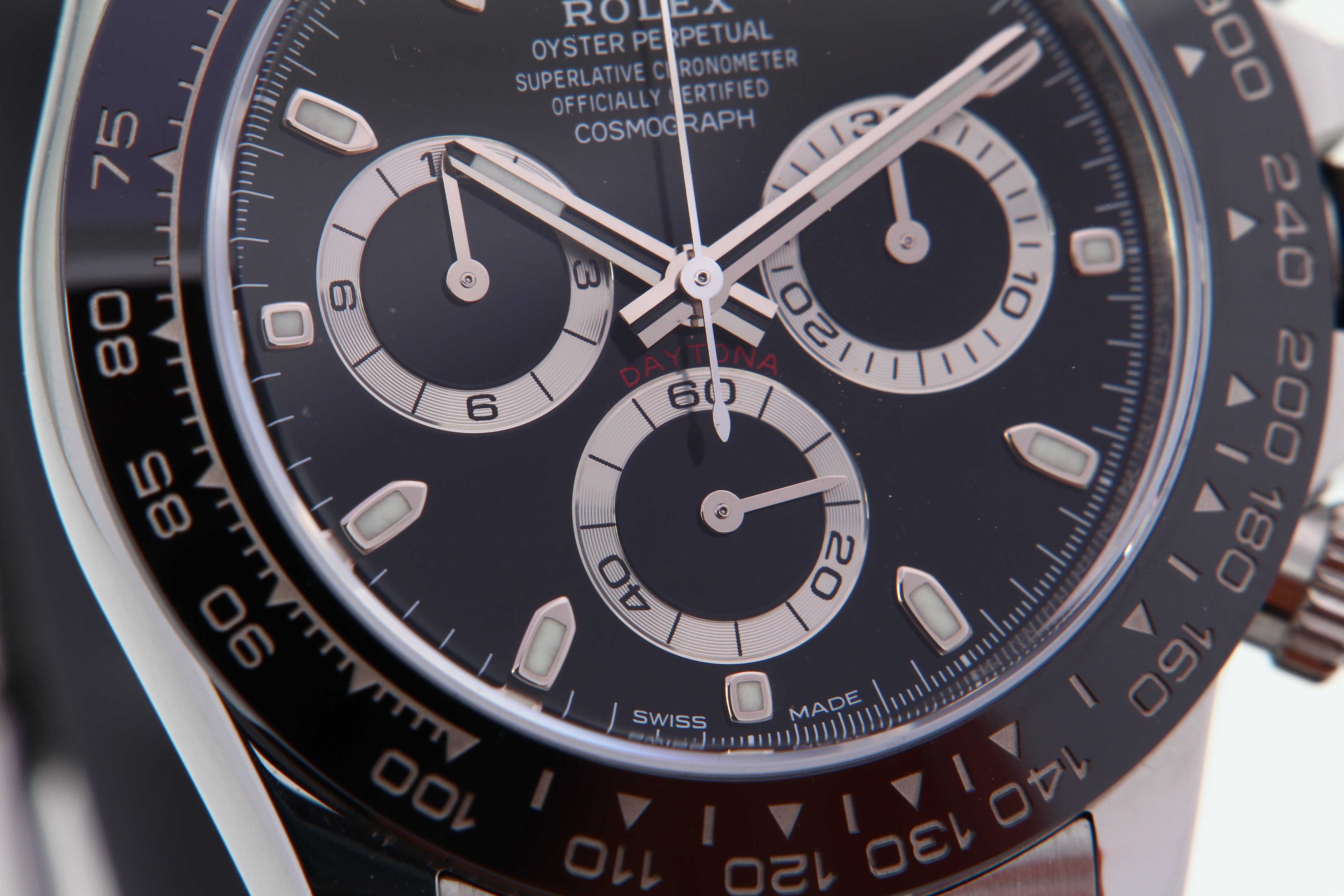 Rolex Daytona 116500LN quadrante nero del 2018