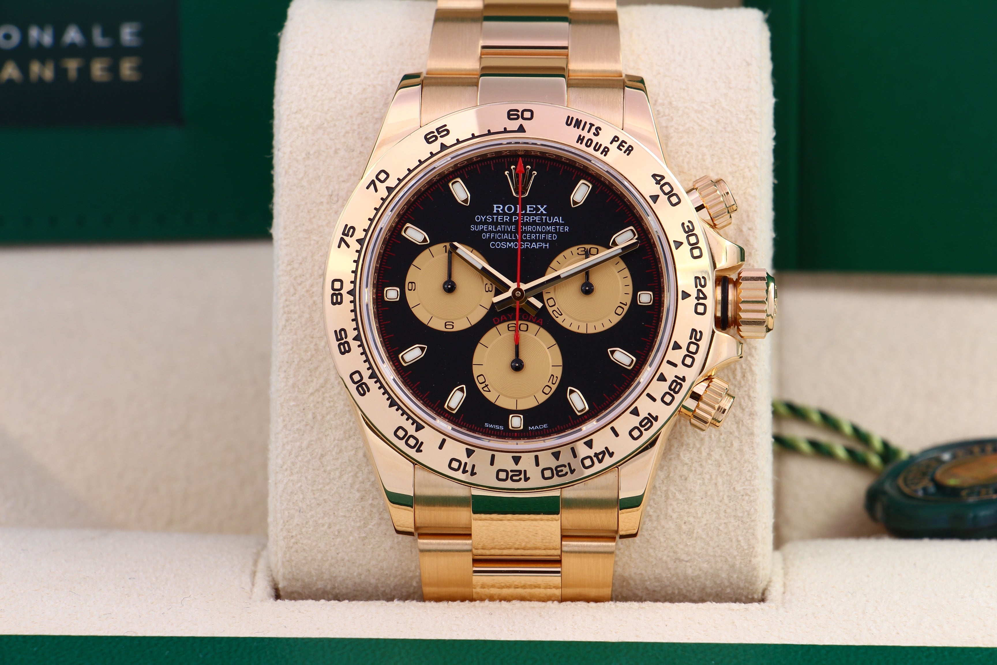 Rolex Daytona 116508 Pawl Newman lancetta rossa del 2023