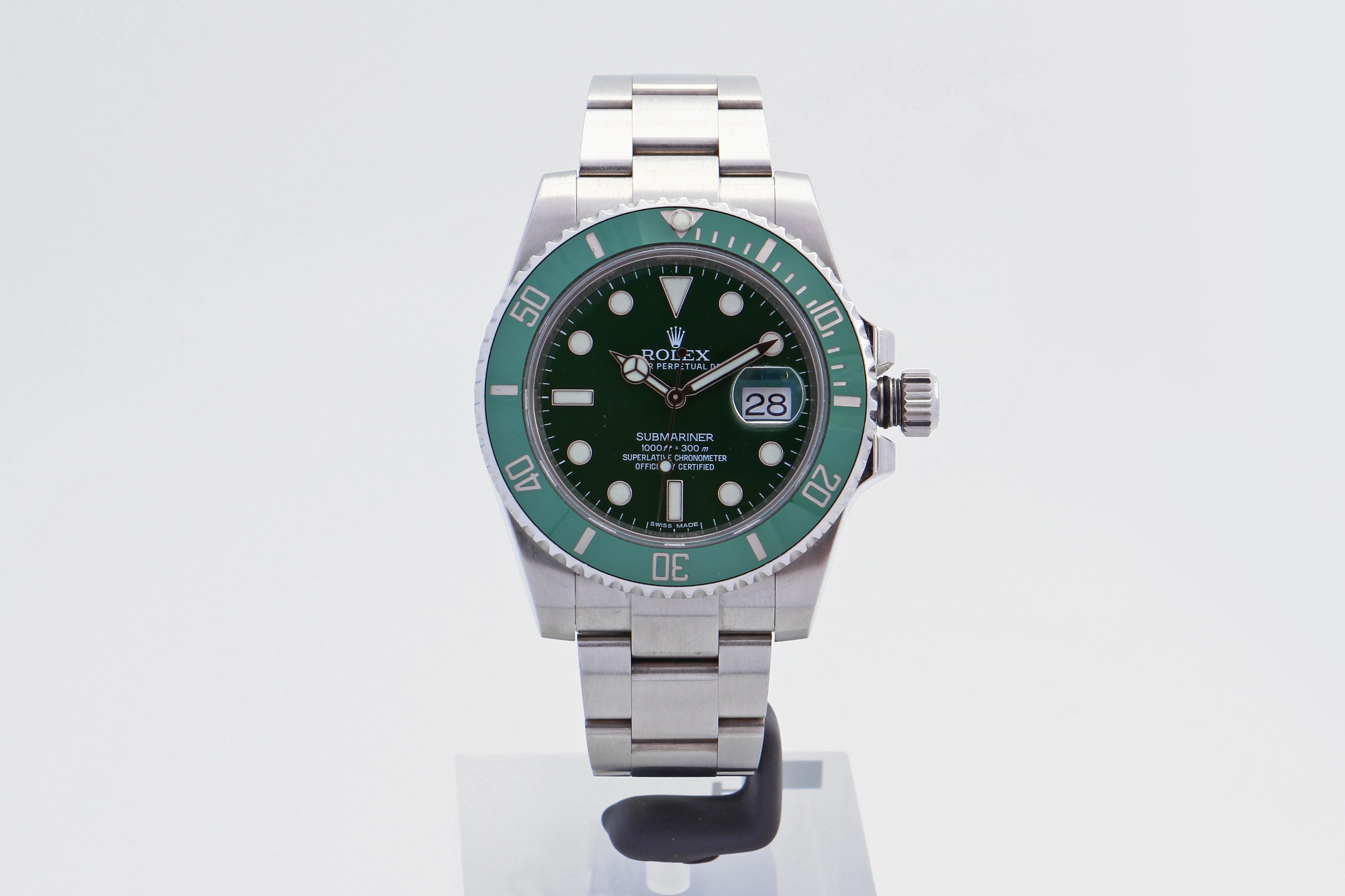 Rolex Submariner Date 116610LV Hulk Bucherer del 2016