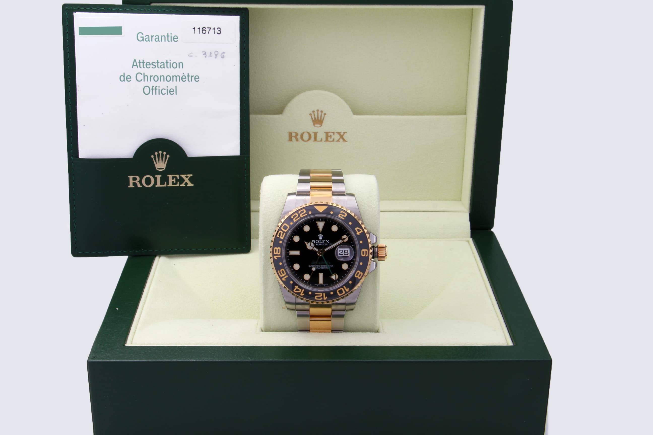 Rolex GMT-Master II 116713LN Italia del 2018