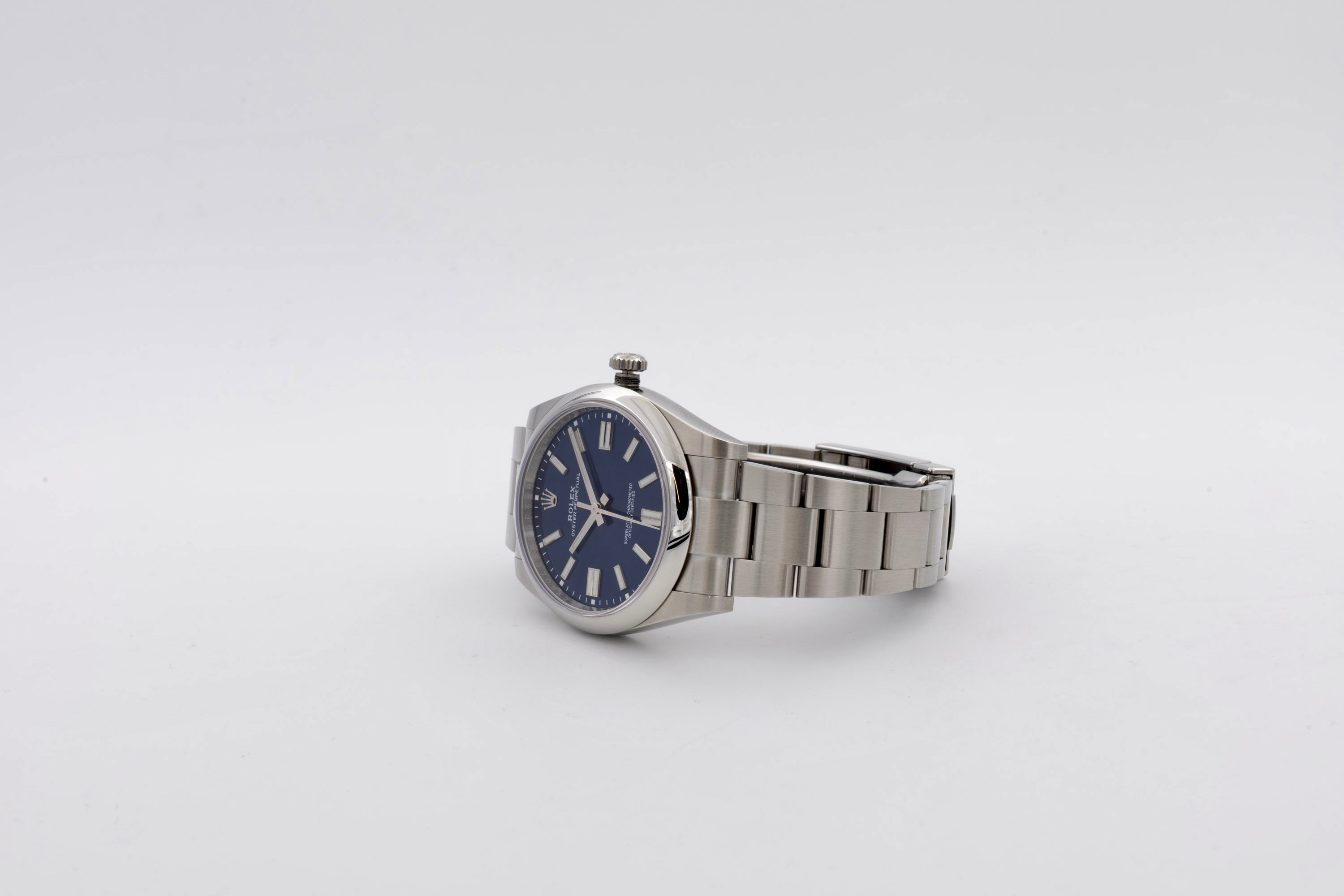 Rolex Oyster Perpetual 124300 quadrante blu vivo del 2023