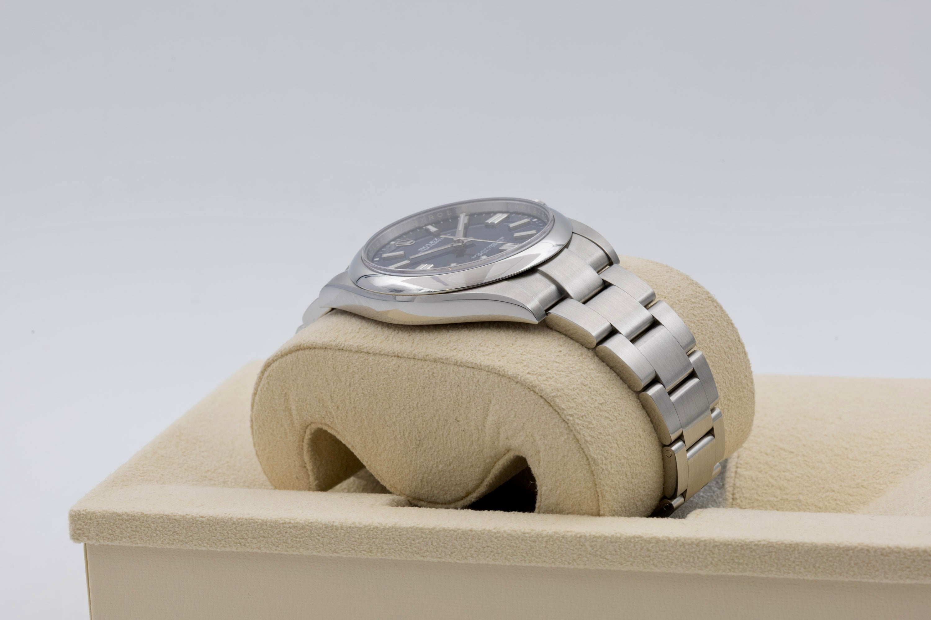 Rolex Oyster Perpetual 124300 quadrante blu vivo del 2023