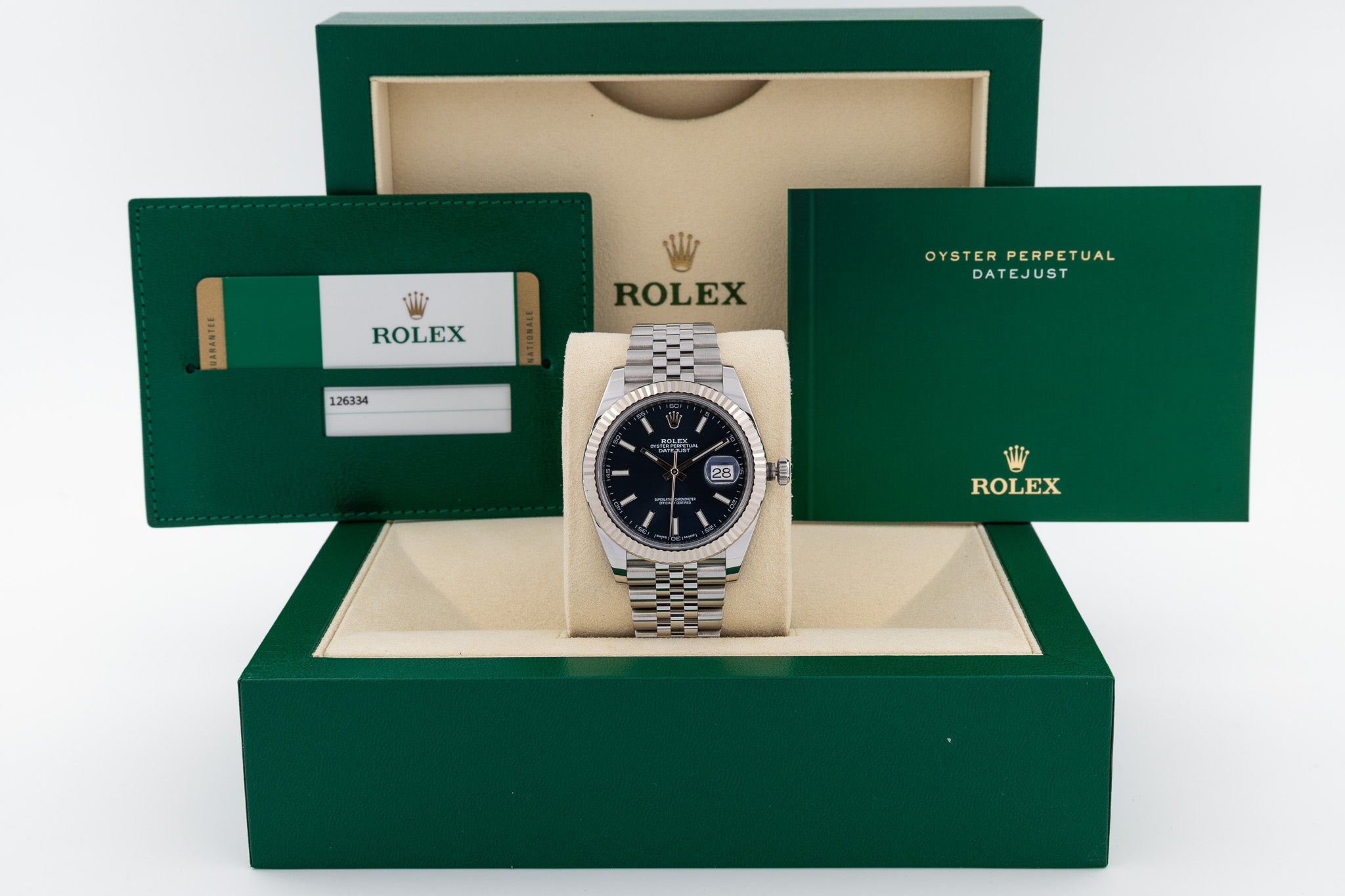 Rolex Datejust II 126334 Blu vivo del 2018