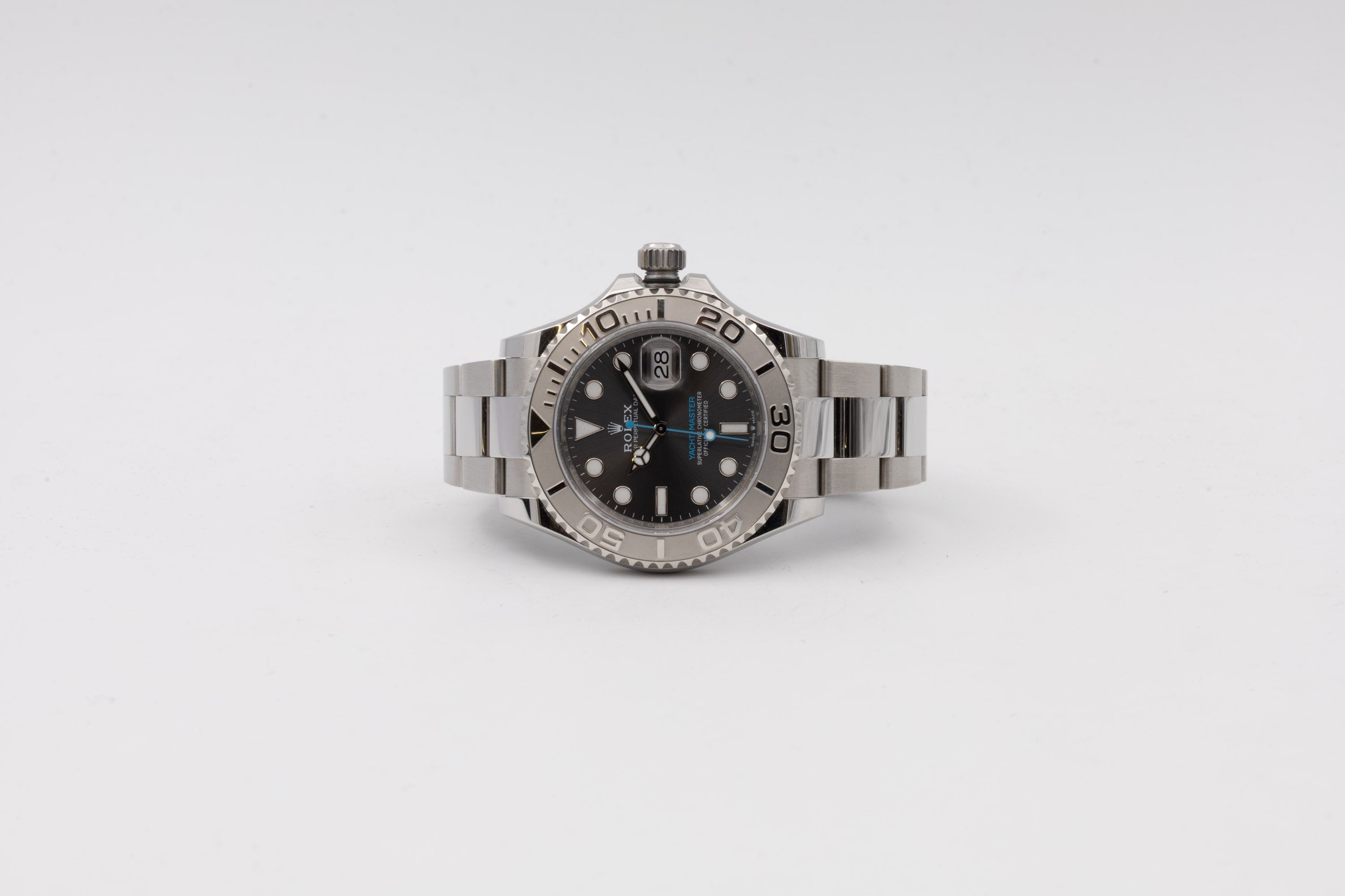 Rolex Yacht-Master 116622 Rolesium Dunkelrhodium aus dem Jahr 2019