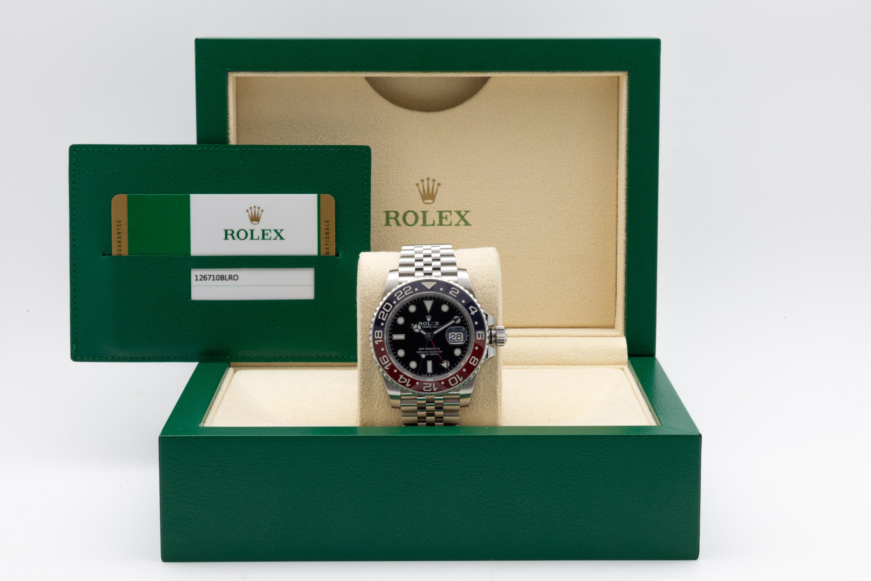 Rolex GMT-Master II Pepsi 126710BLRO Jubilee del 2018