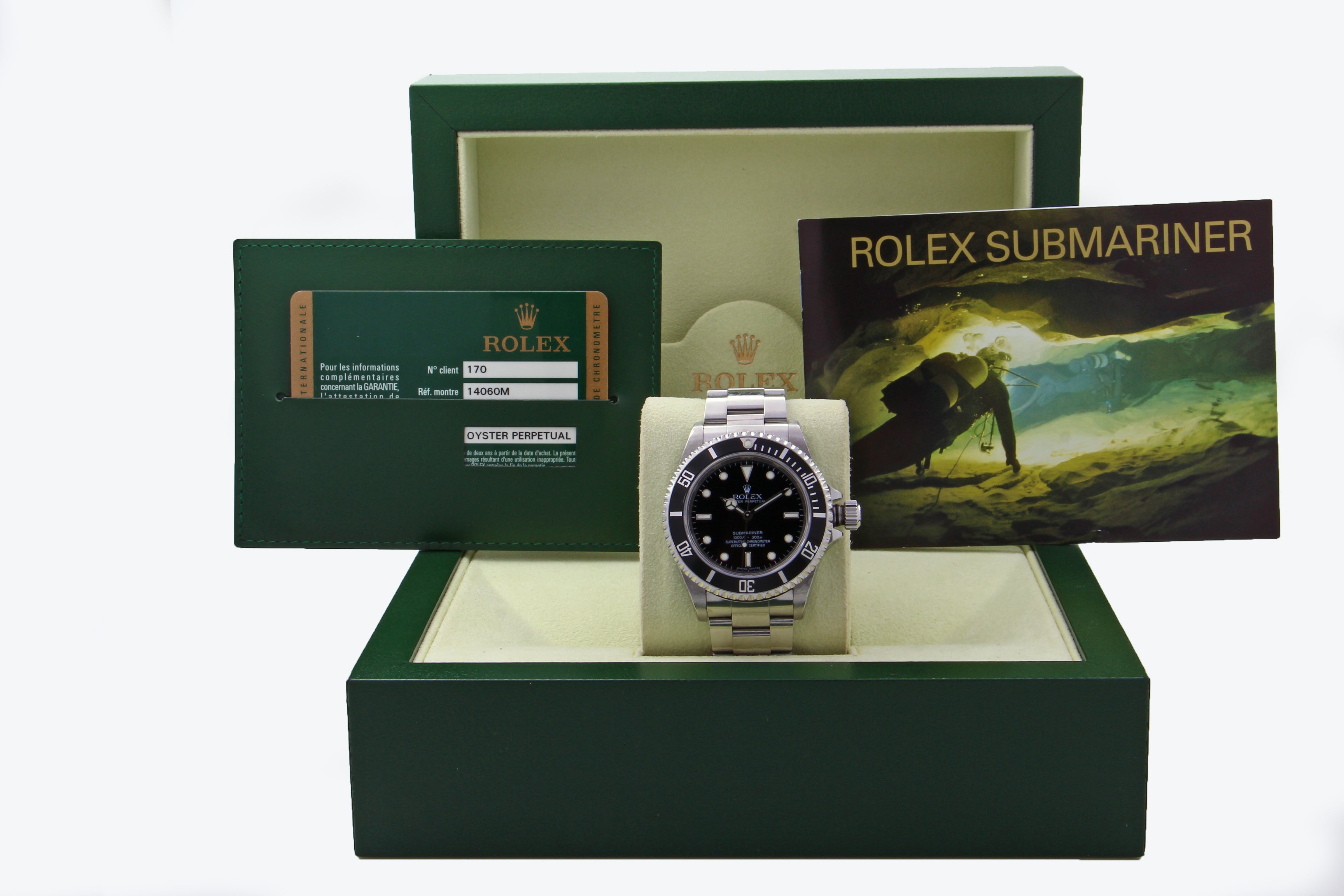 Rolex Submariner 14060M del 2008 RRR garanzia Italia