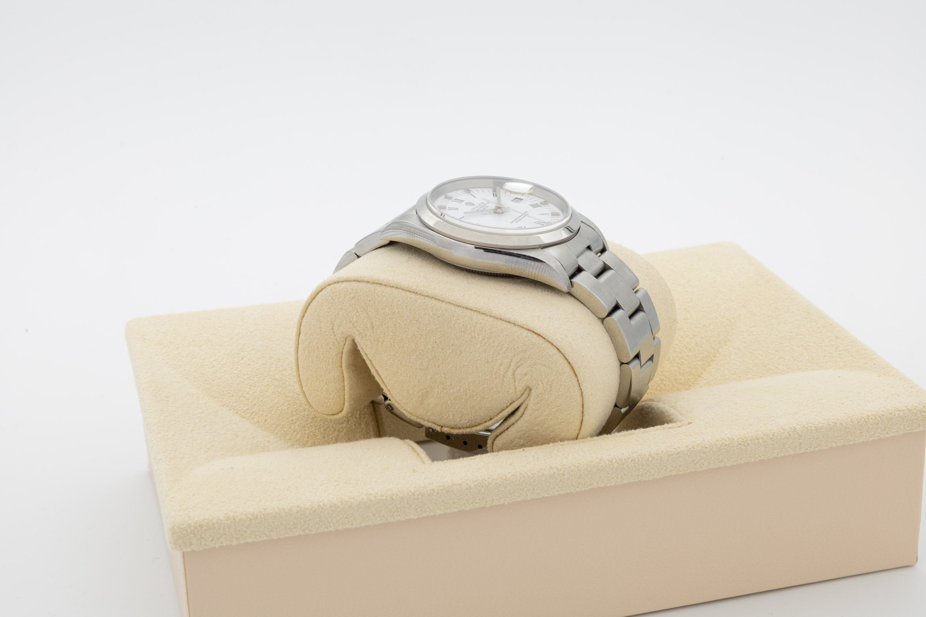 Rolex Oyster Perpetual date 15200 quadrante bianco del 2001 Italia