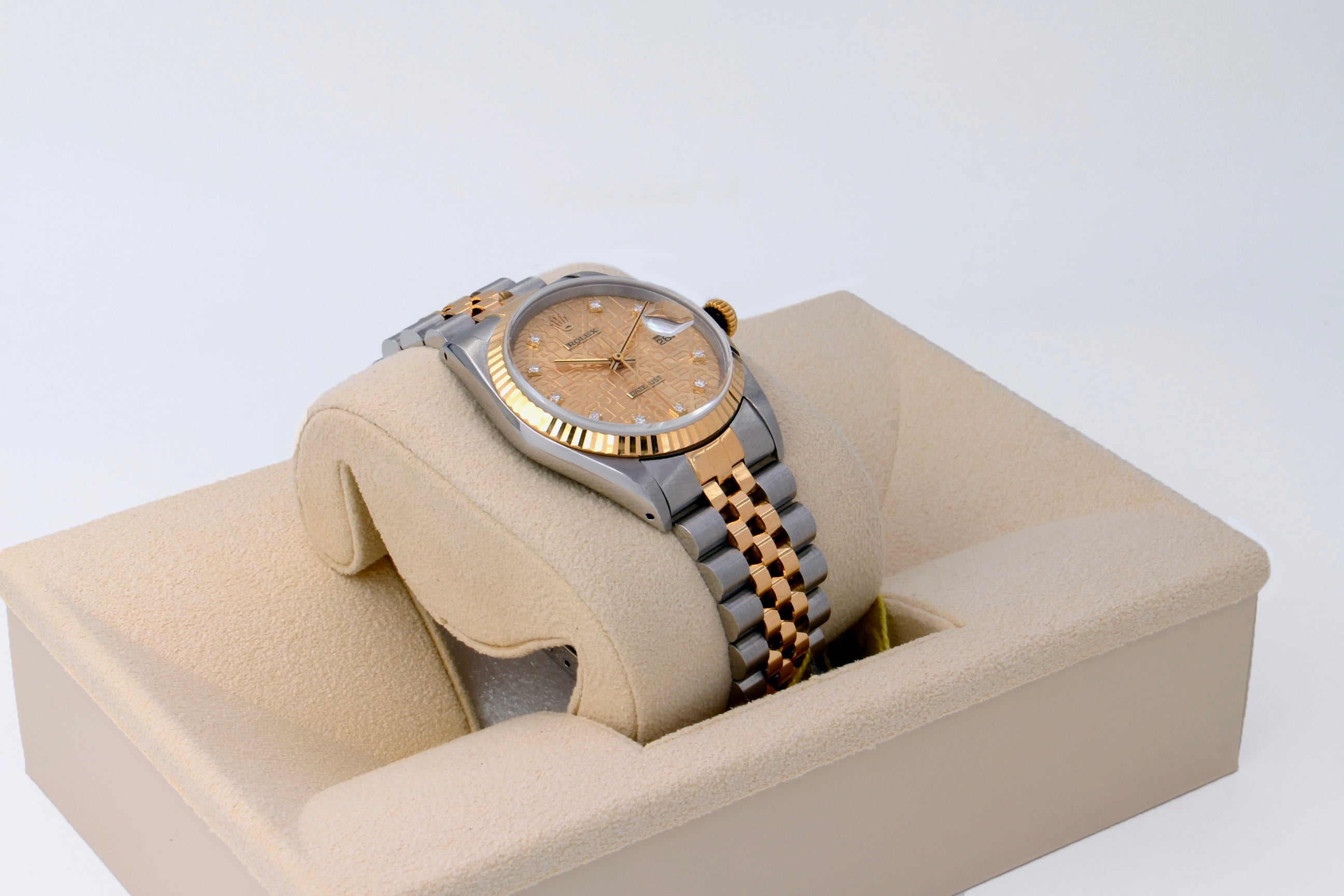 Rolex Datejust 16233 quadrante anniversario e diamanti del 2000