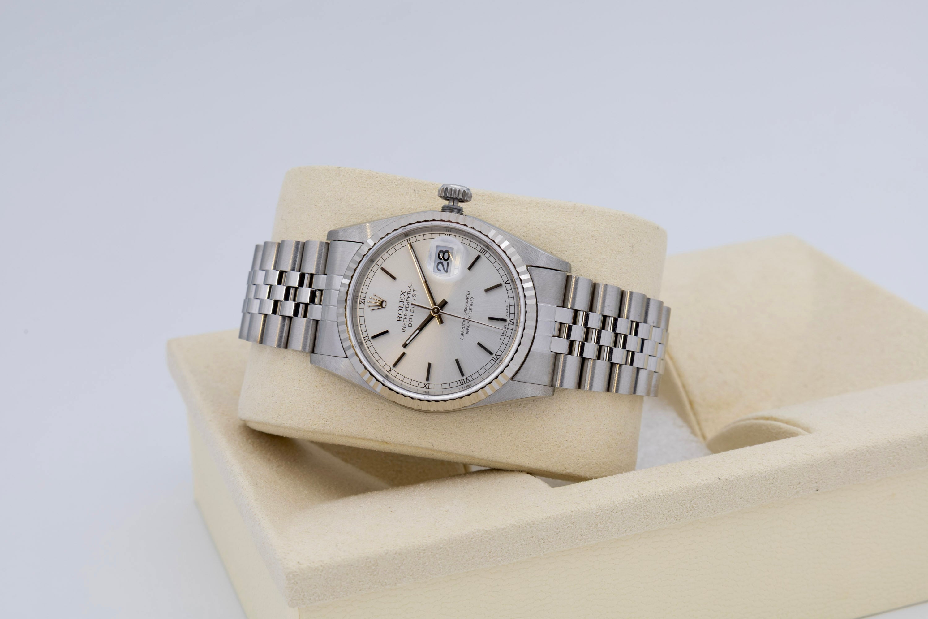 Rolex Datejust 16234 quadrante Silver del 1999