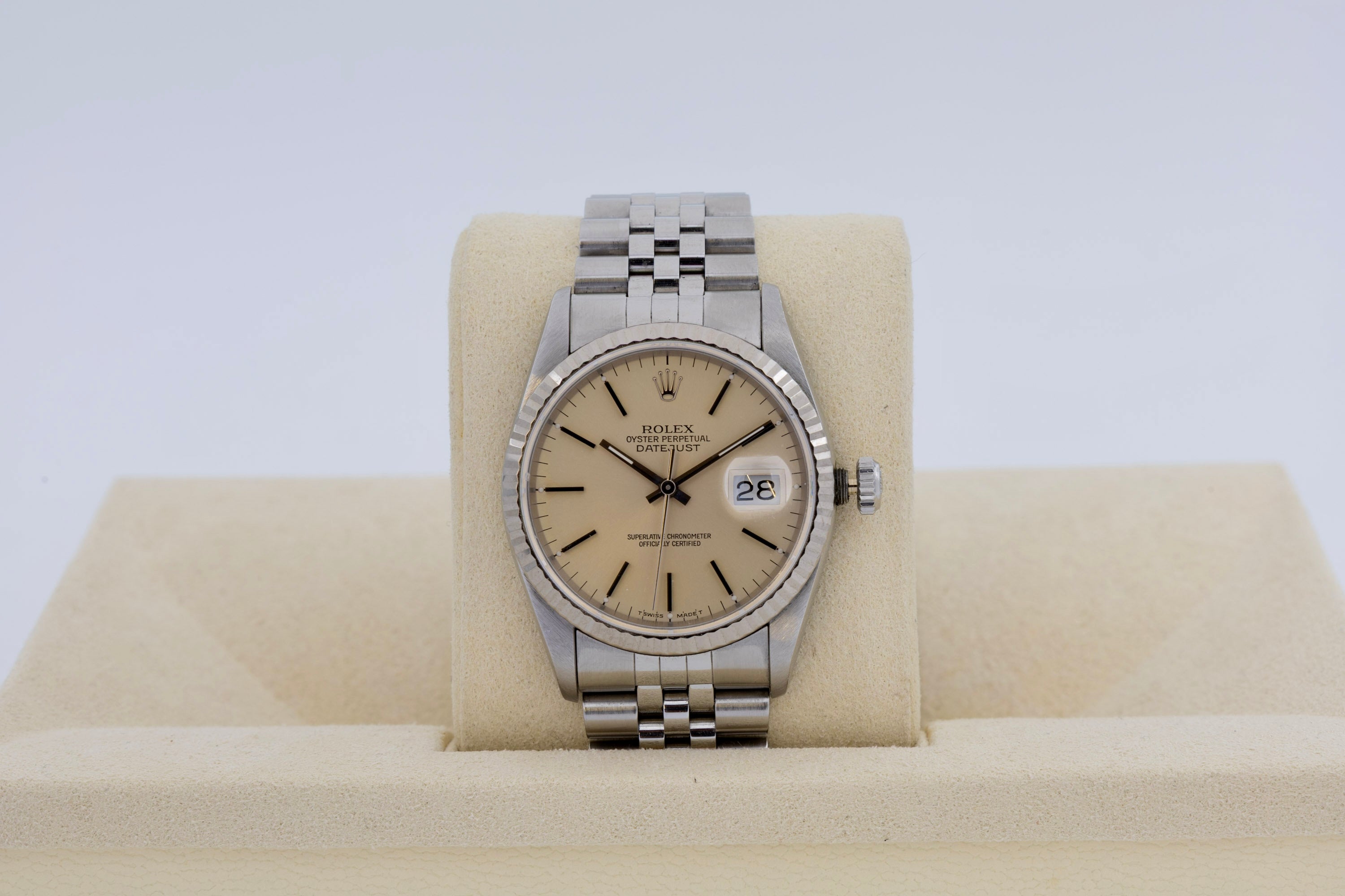 Rolex Datejust 116234 36mm White Dial Roulette 2007