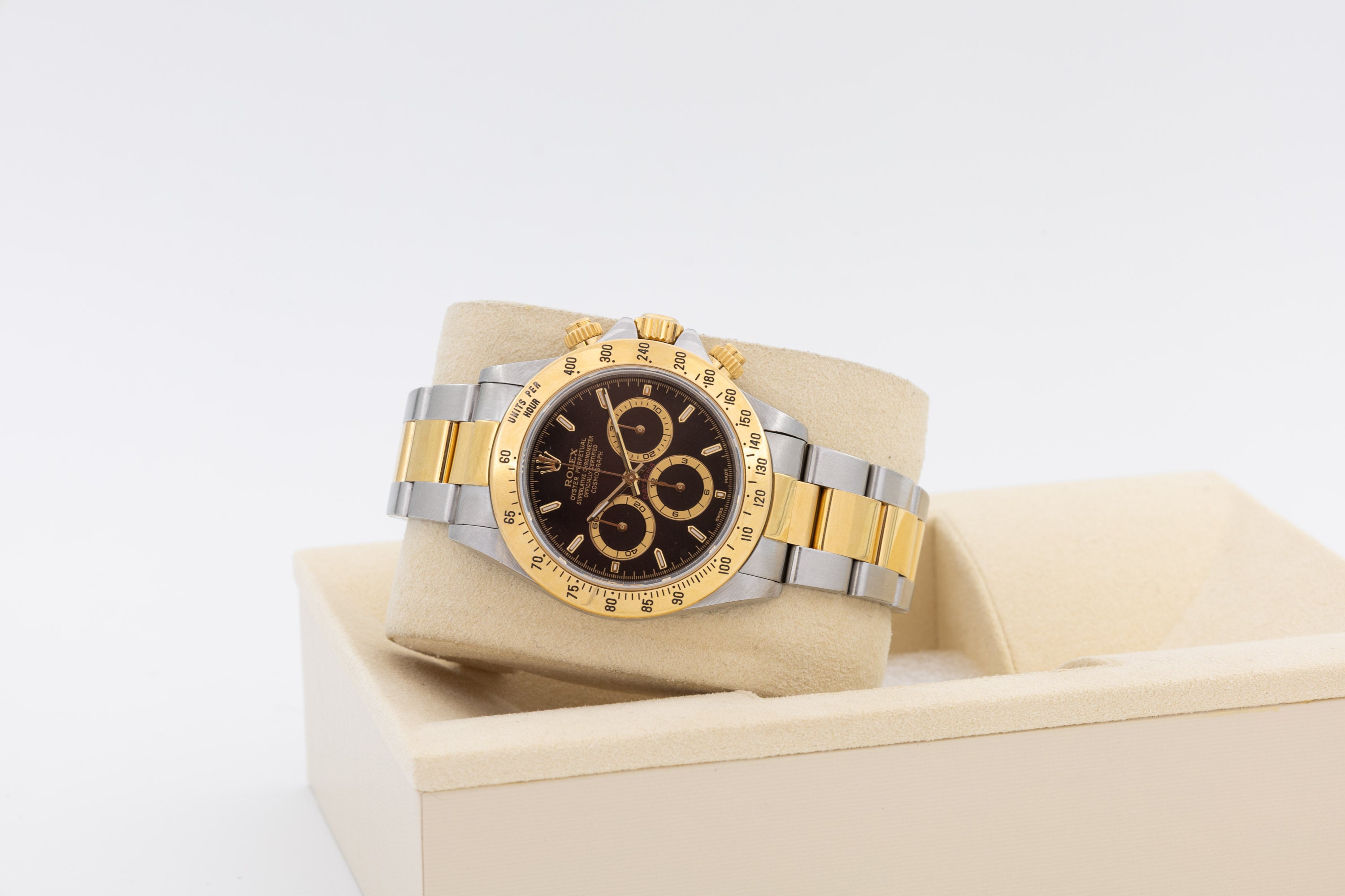 Rolex Daytona 16523 Zenith quadrante nero del 1998