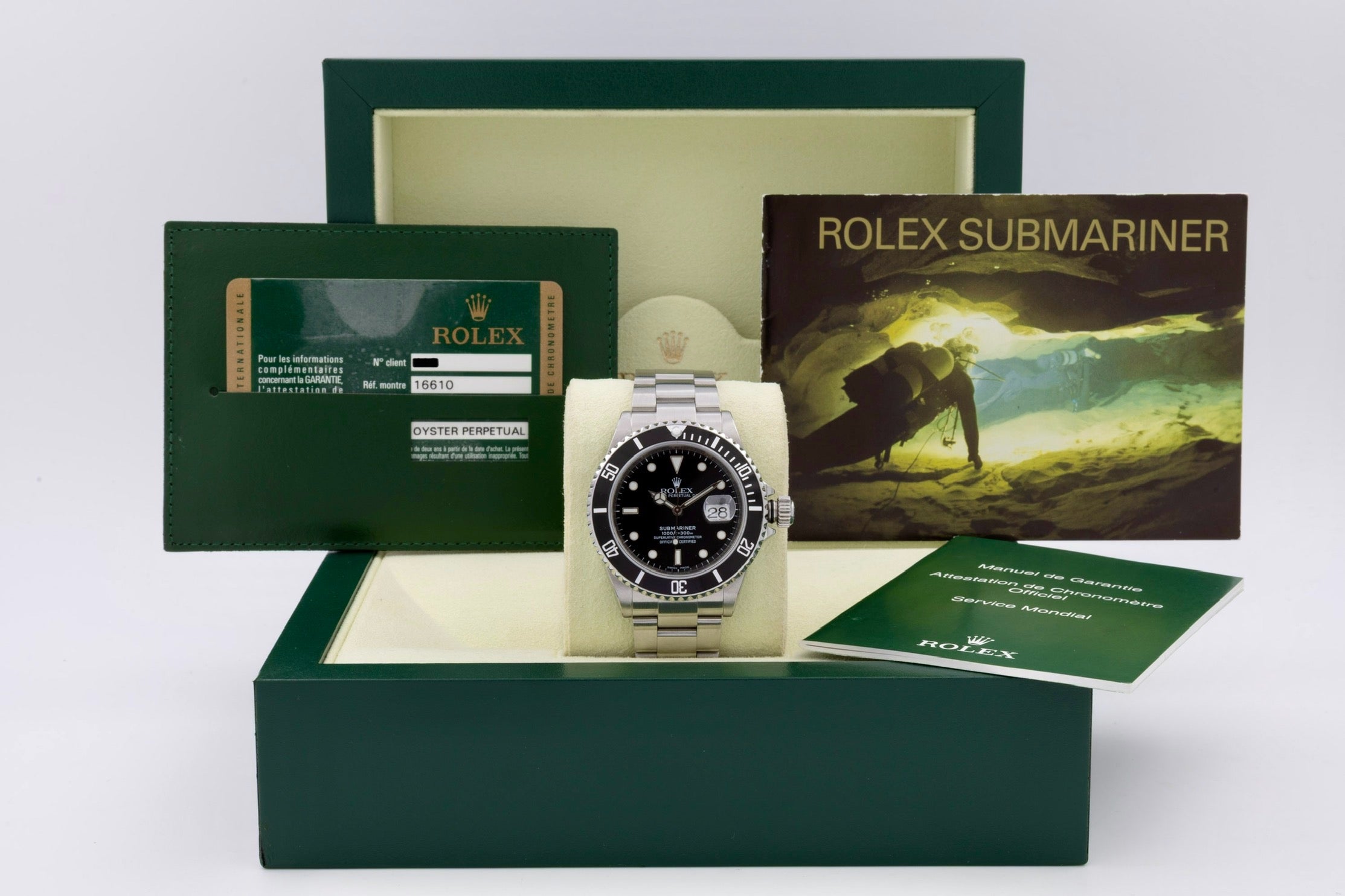 Rolex Submariner Date 16610 del 2008 RRR