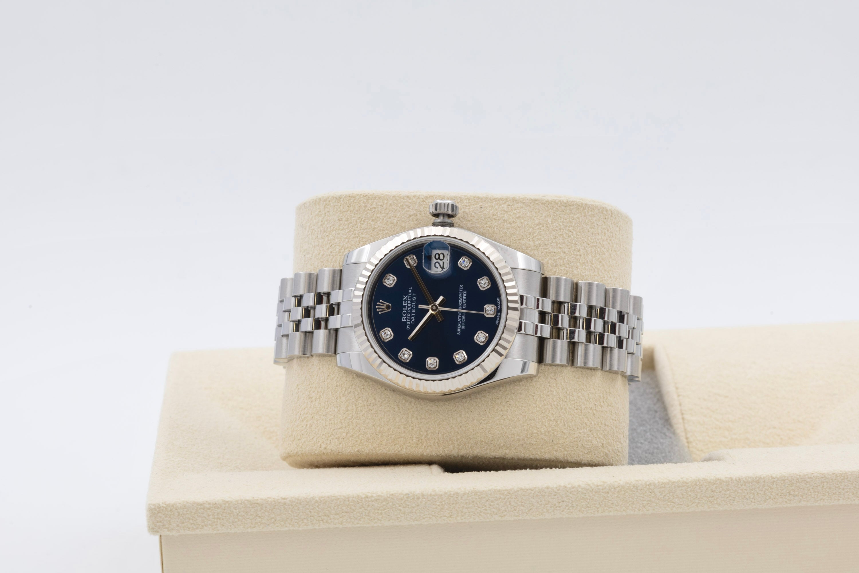Rolex Datejust 178240 blaues Zifferblatt von 2012