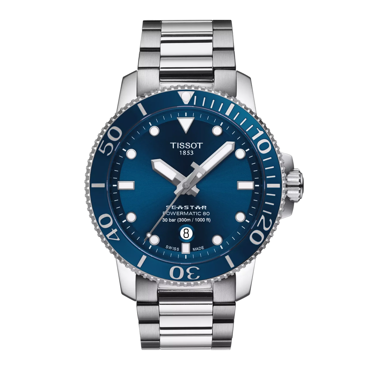 Orologio Seastar 1000 Powermatic 80, 43 mm, Tissot